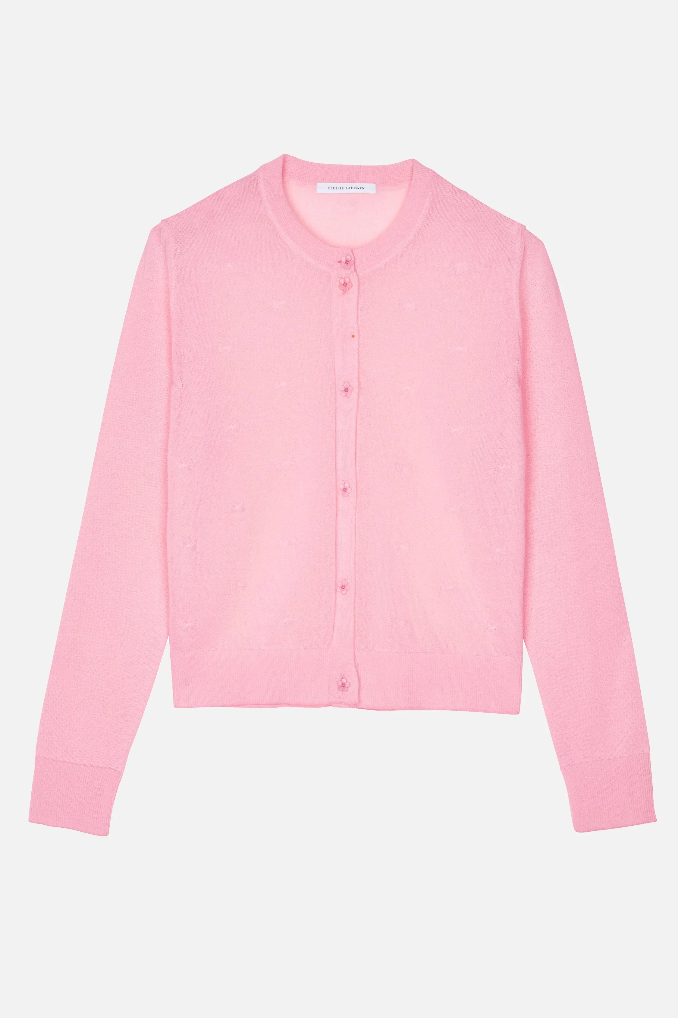 Cecilie Bahnsen CBFLOH CARDIGAN PRETTY BOW KNIT