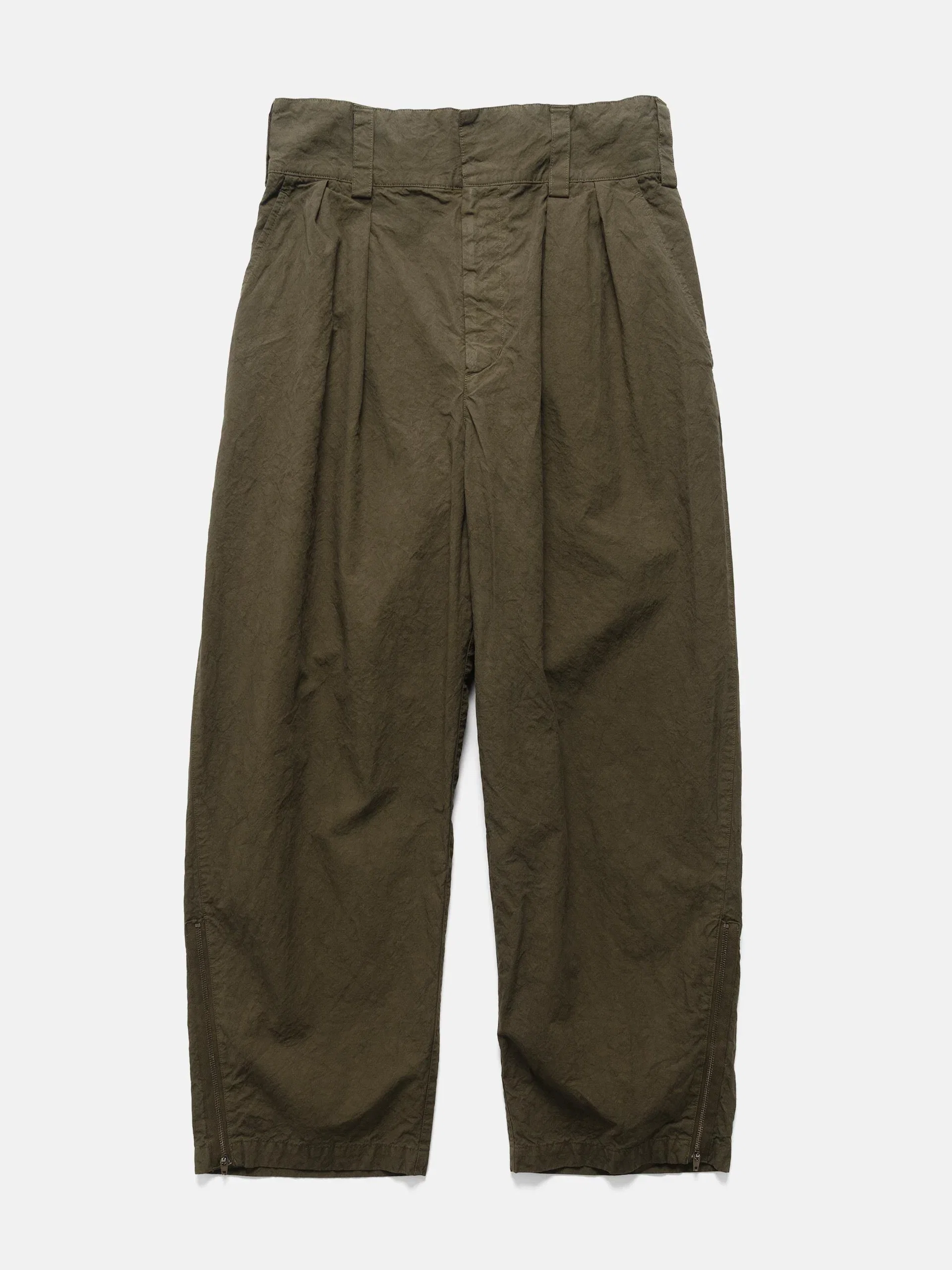 barbell object Zipper Pant Khaki