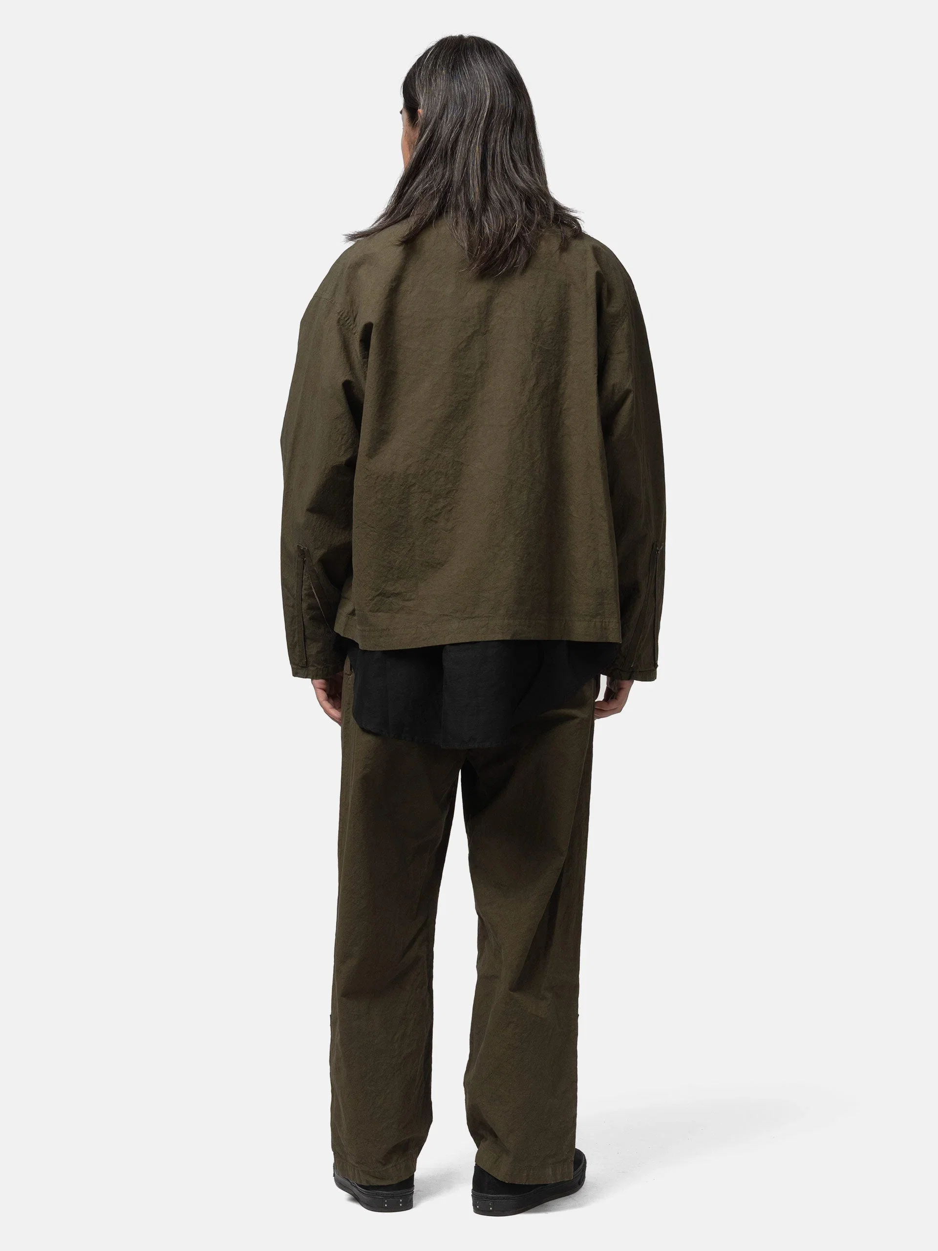 barbell object Zipper Pant Khaki