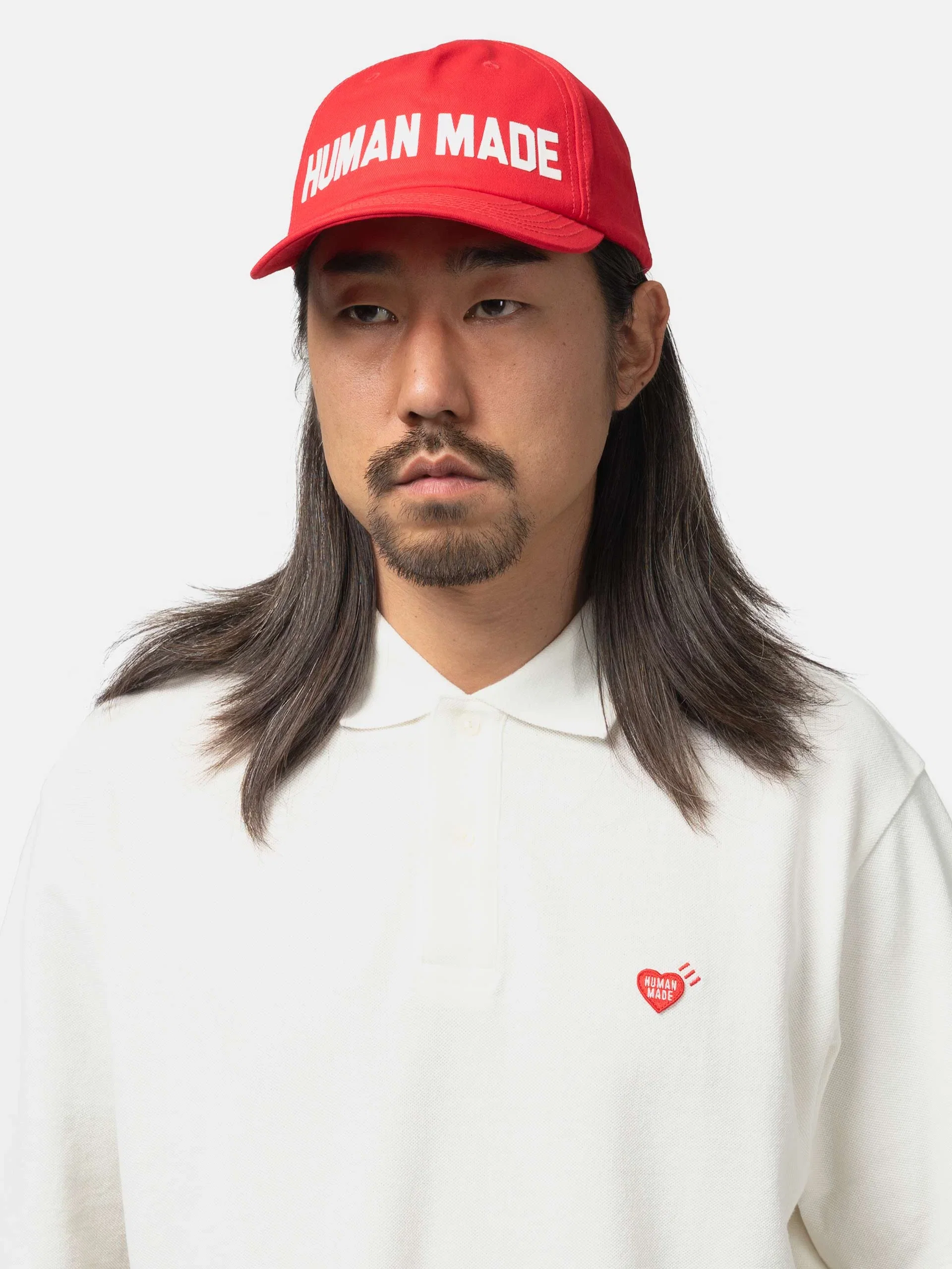 Human Made 5Panel Twill Cap Red