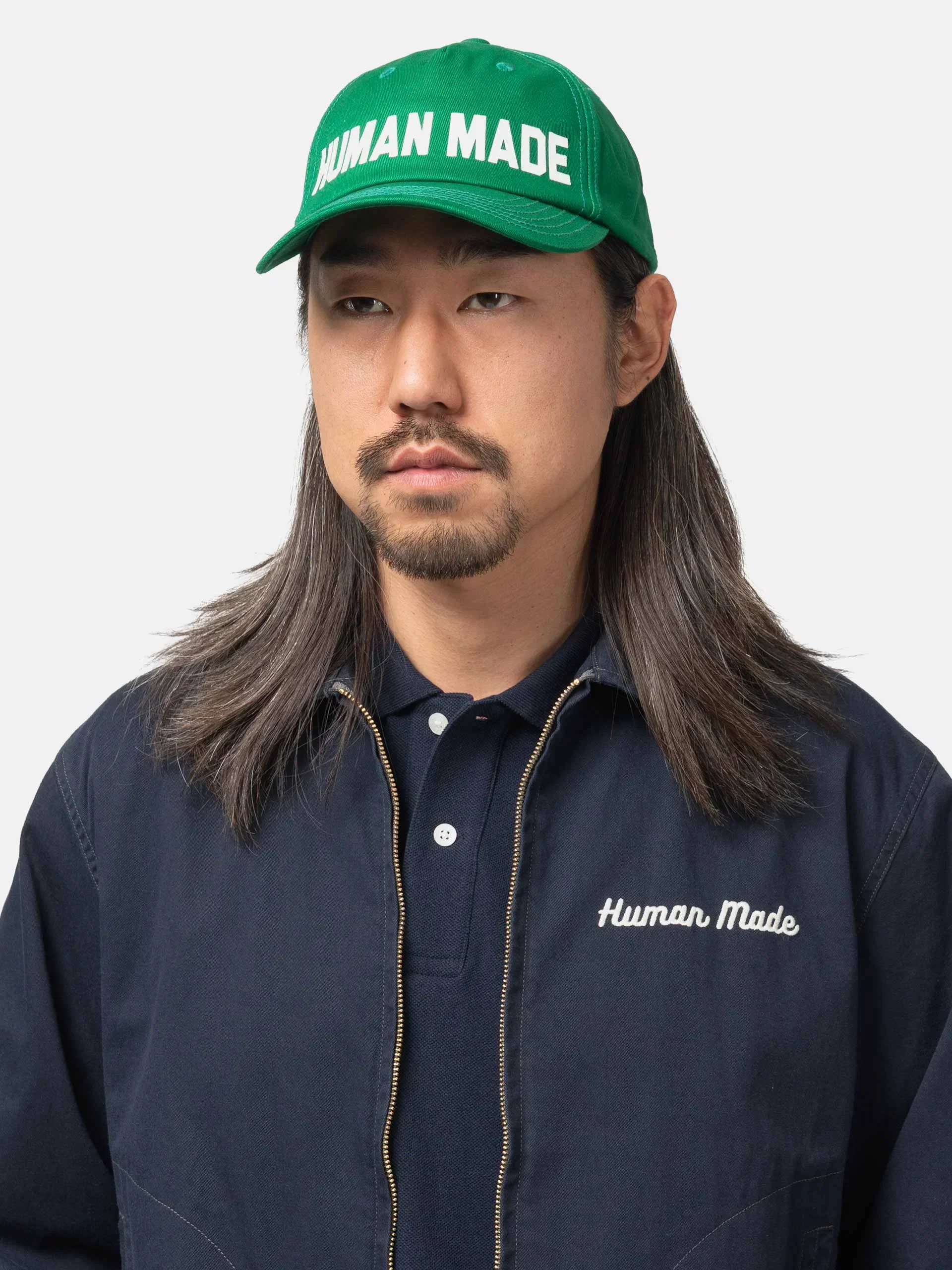 Human Made 5Panel Twill Cap Green