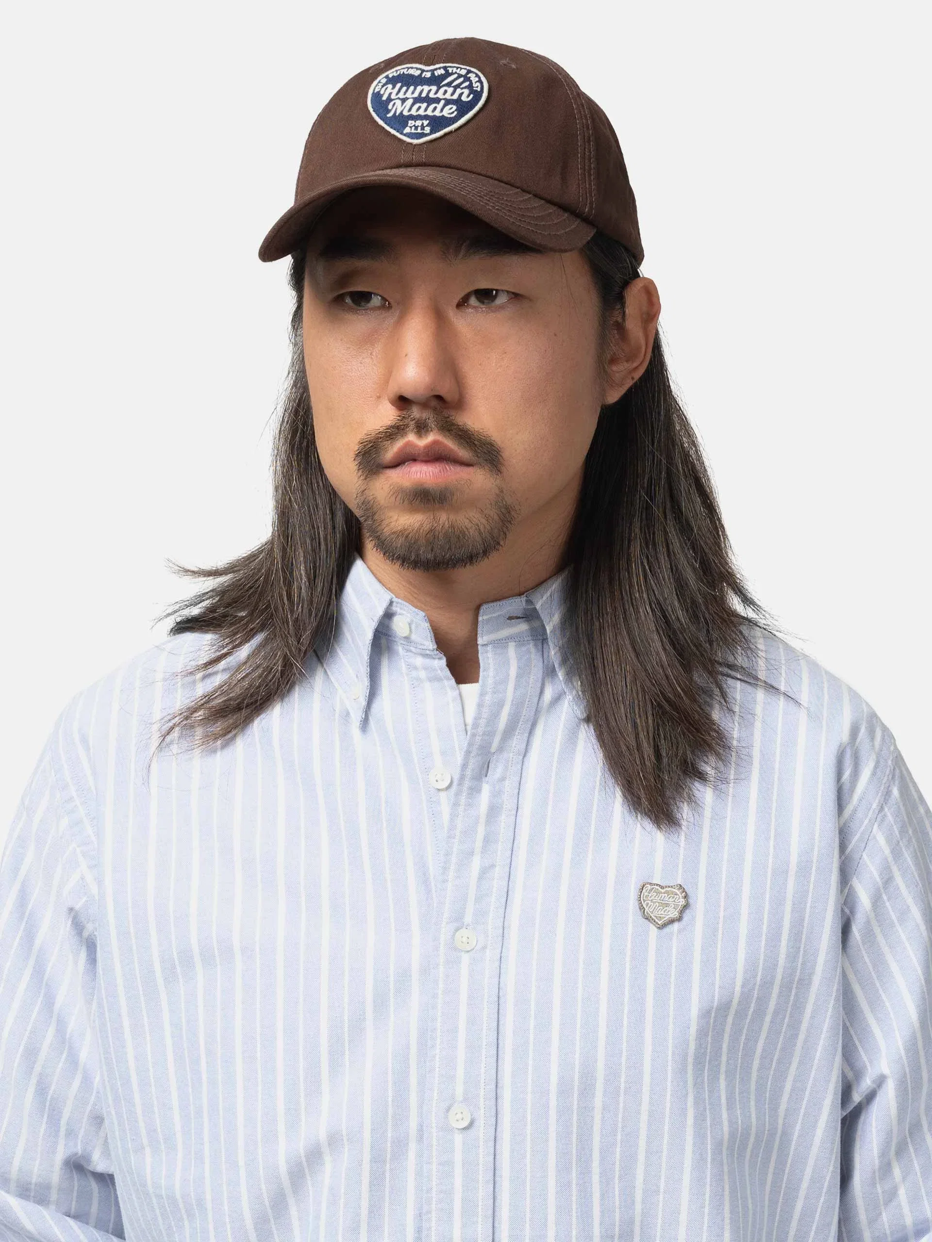 Human Made 6Panel Twill Cap Brown