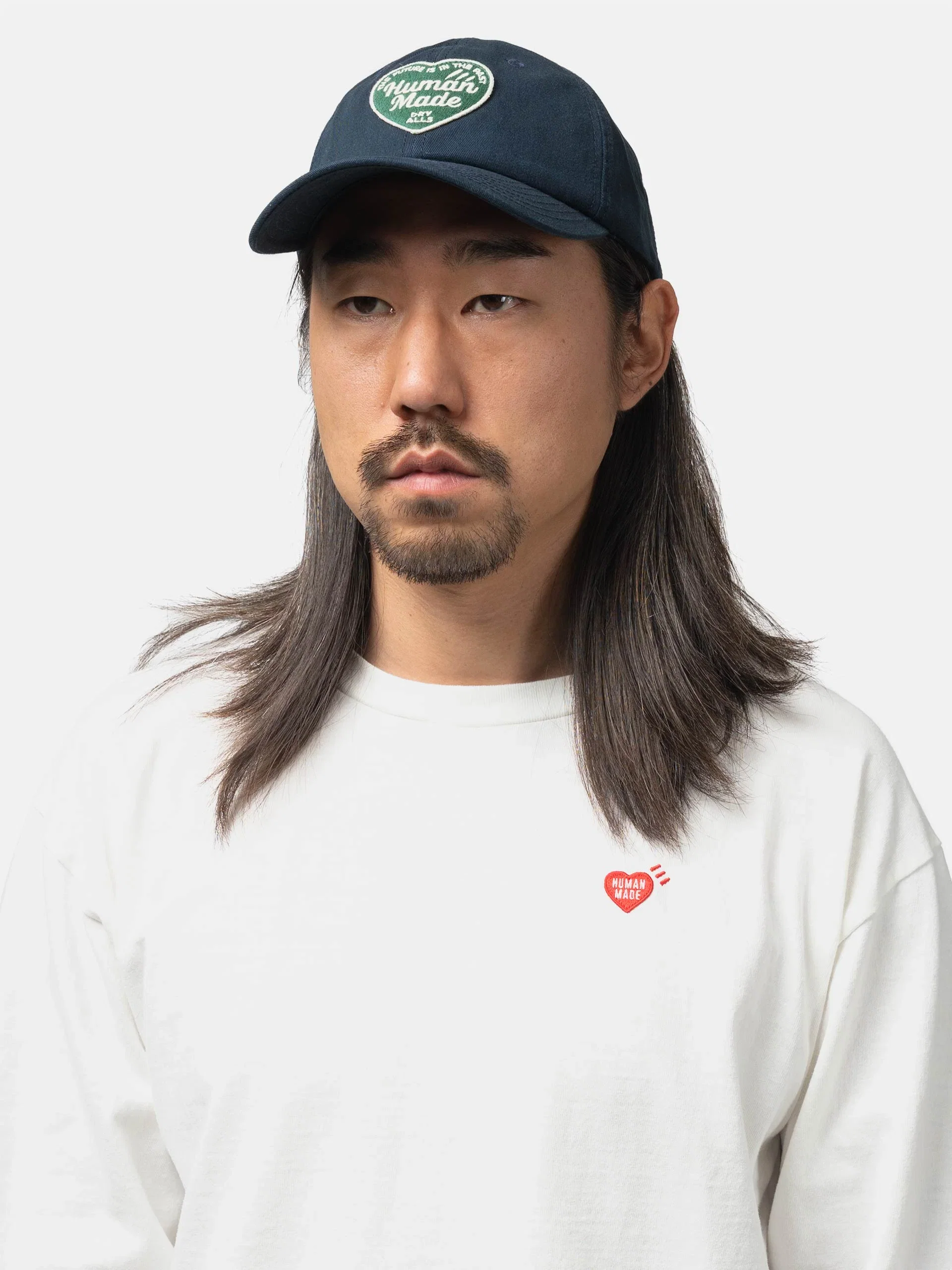 Human Made 6Panel Twill Cap Navy