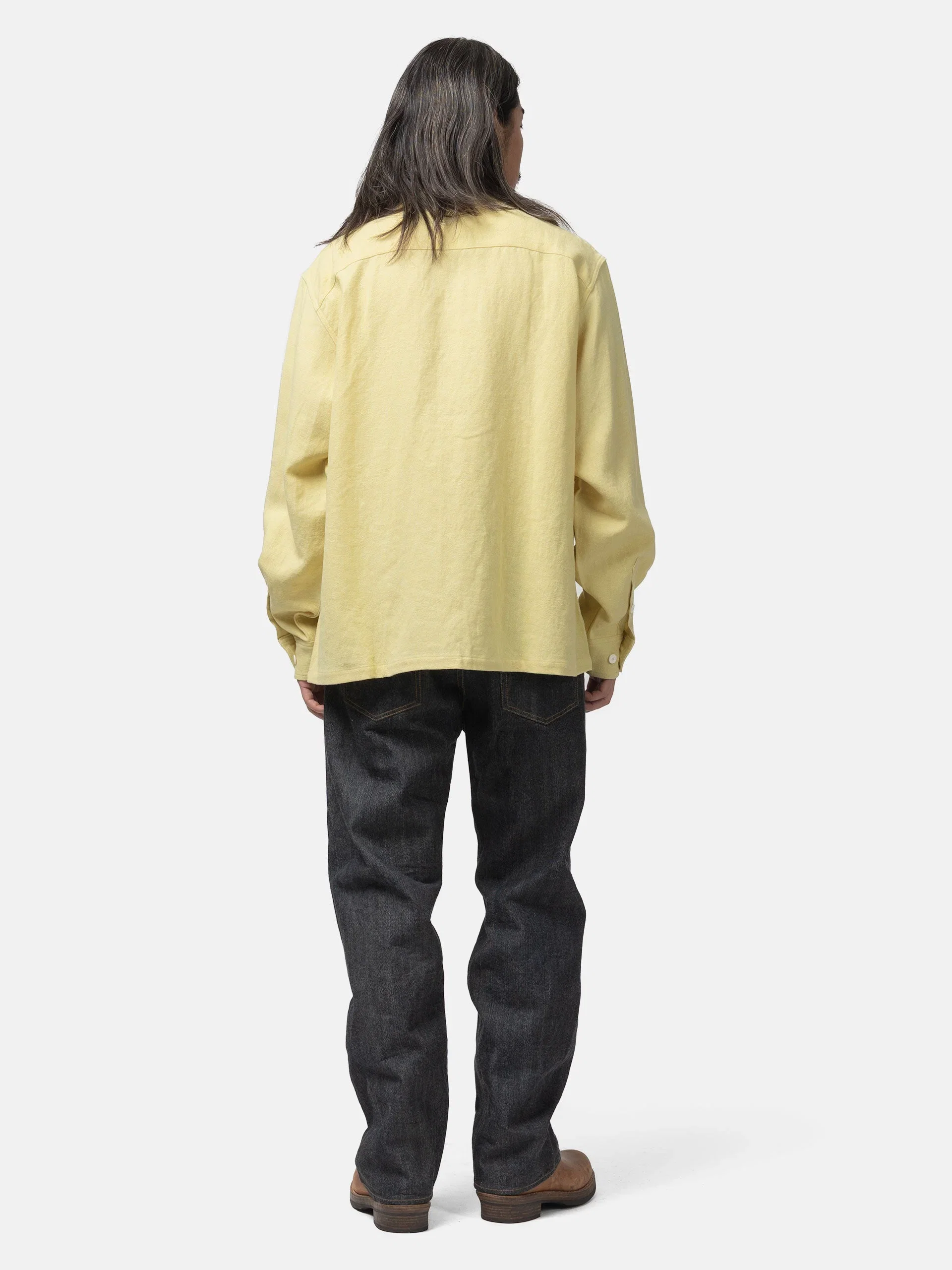 visvim Carrow Shirt L/S Yellow