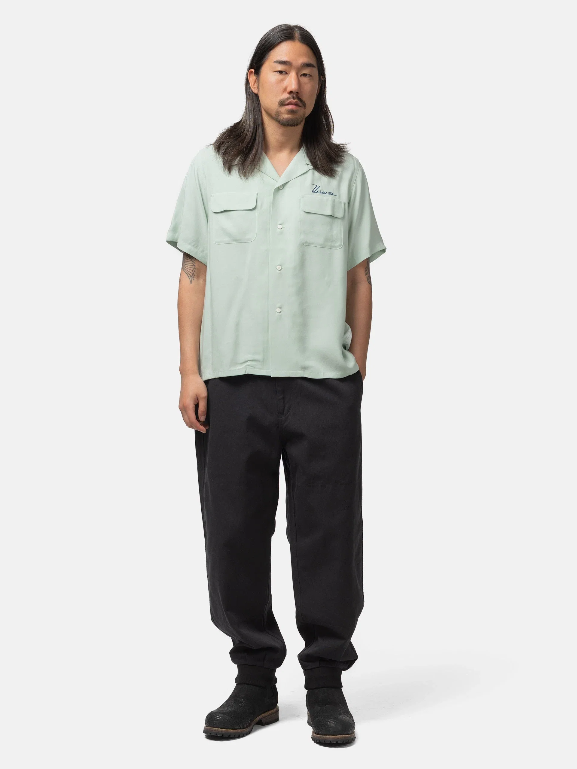 visvim Judd Shirt S/S Pl. Green