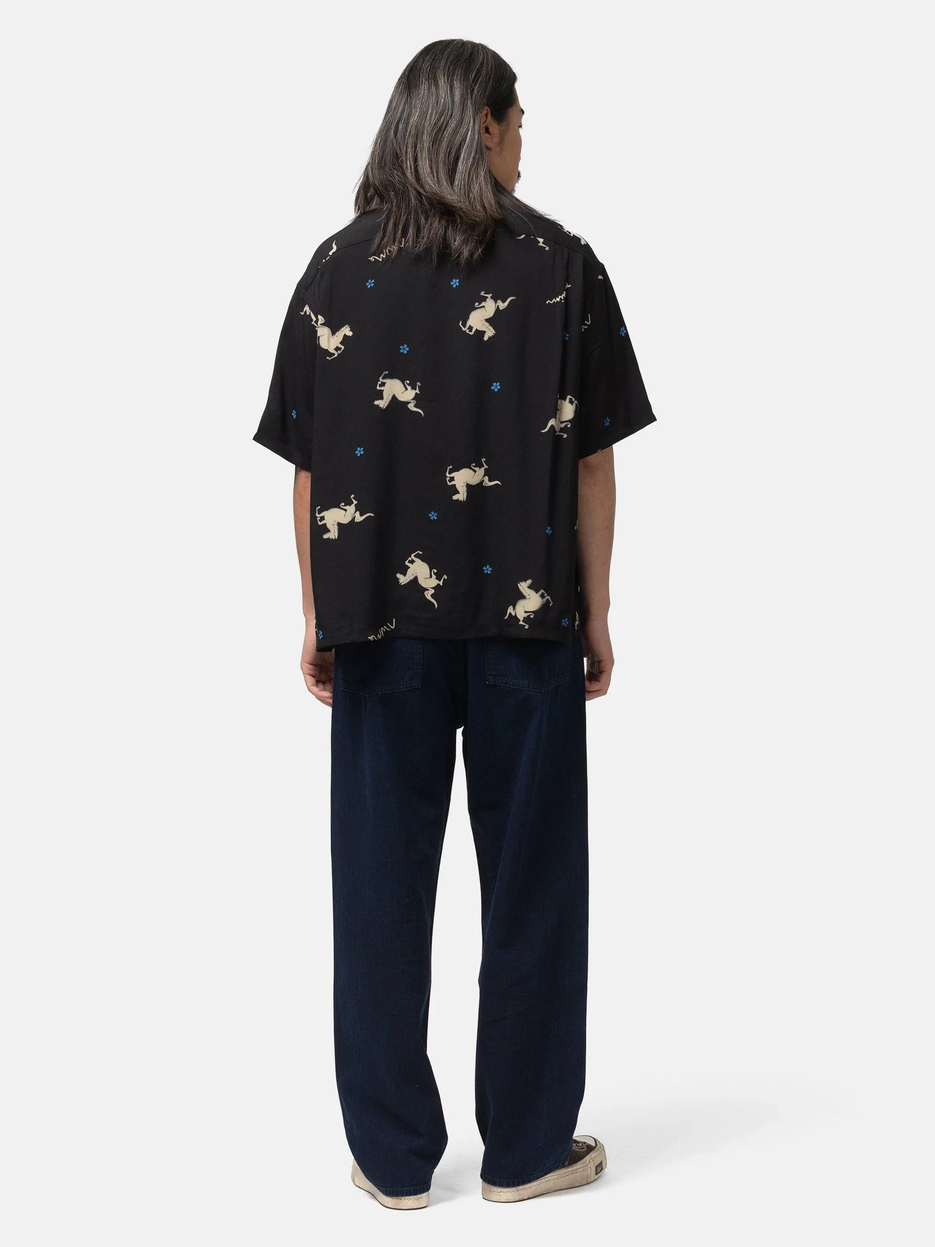 visvim Crosby Shirt S/S Black
