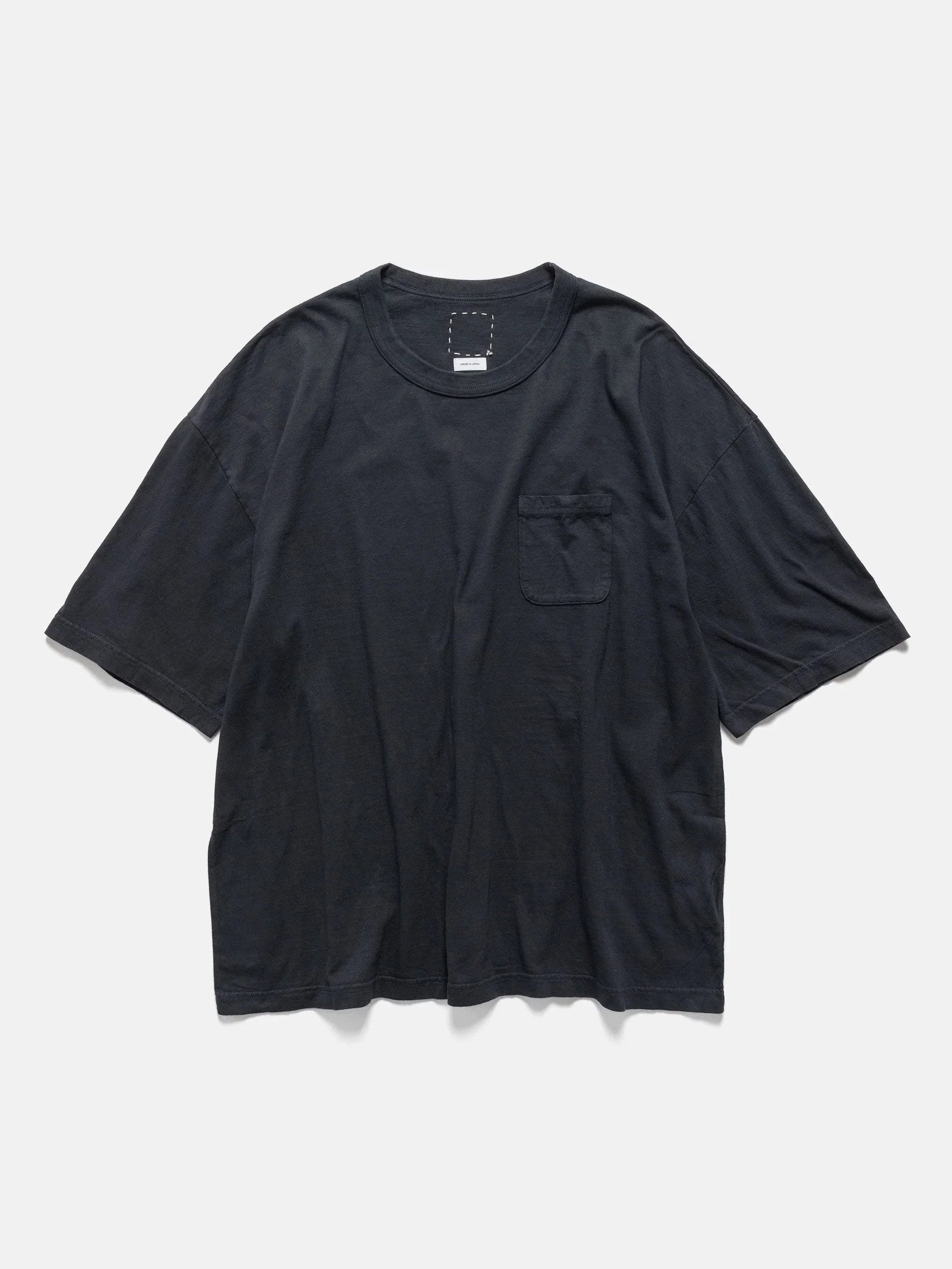 visvim Mondo Tee S/S DMGD Black