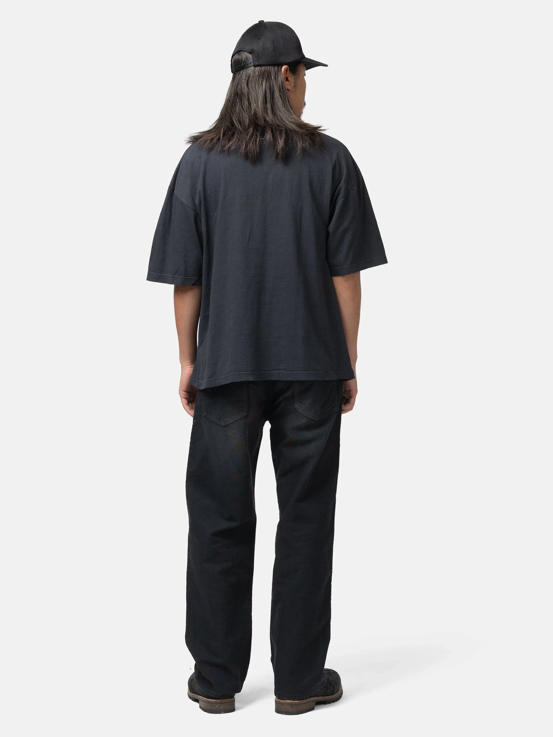 visvim Mondo Tee S/S DMGD Black