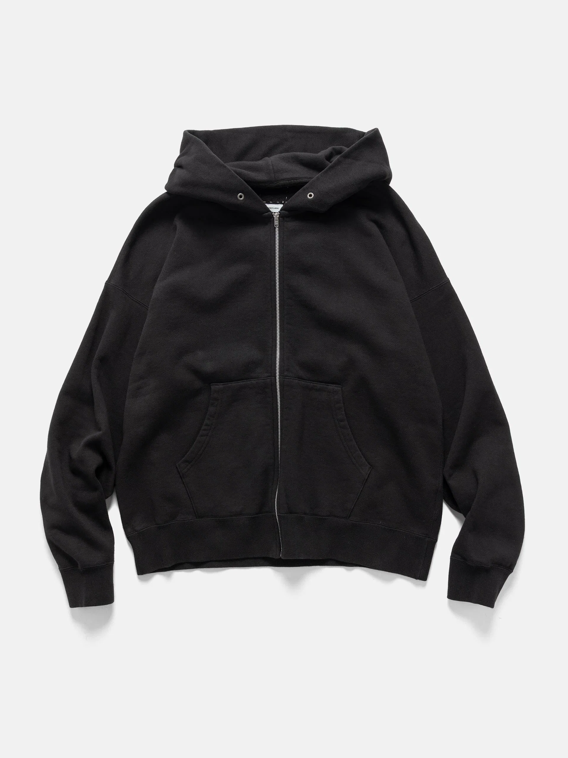 visvim Ultimate Jumbo SB Hoodie F.Z. Black