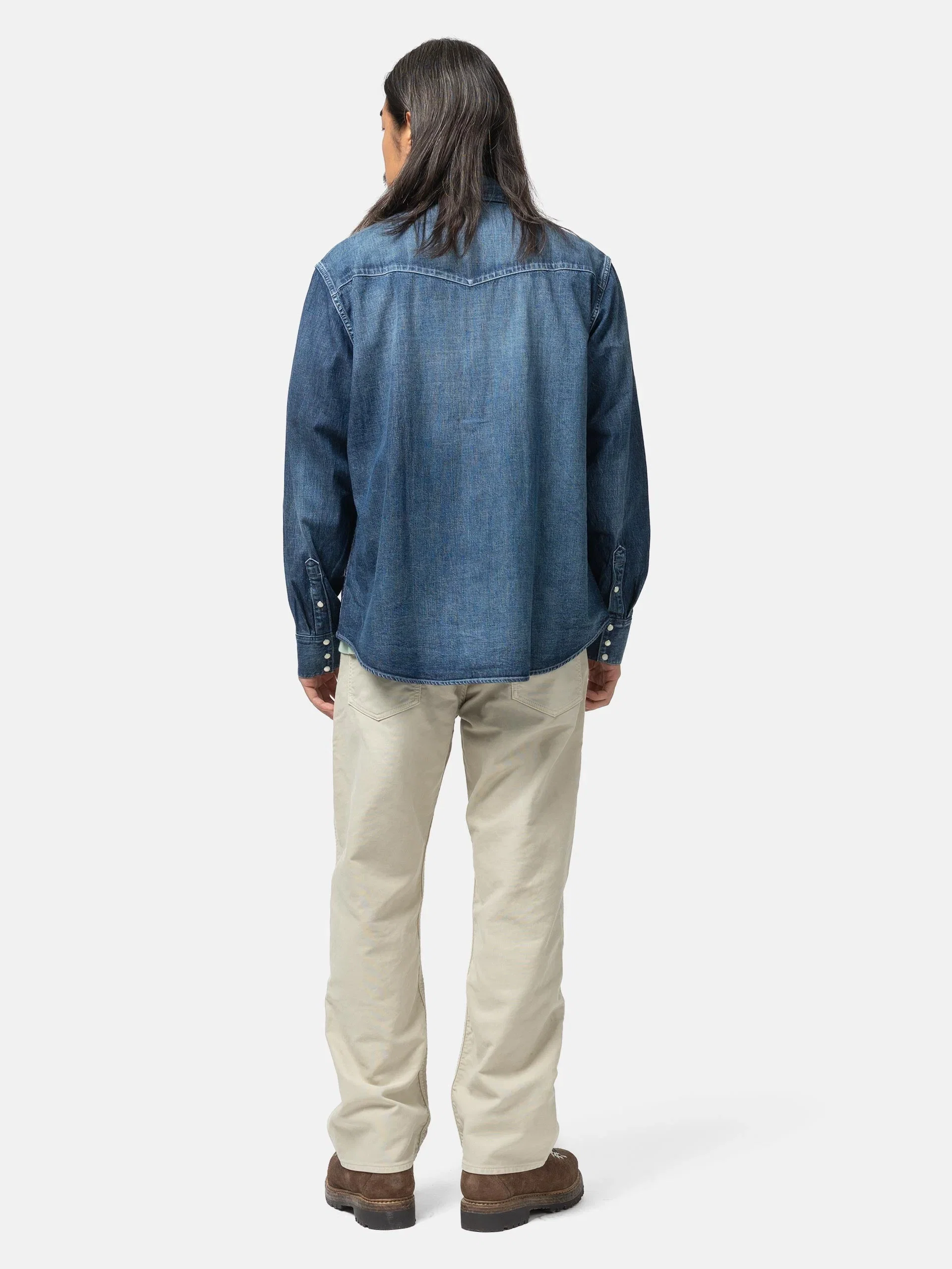 visvim Social Sculpture Shirt DMGD Indigo