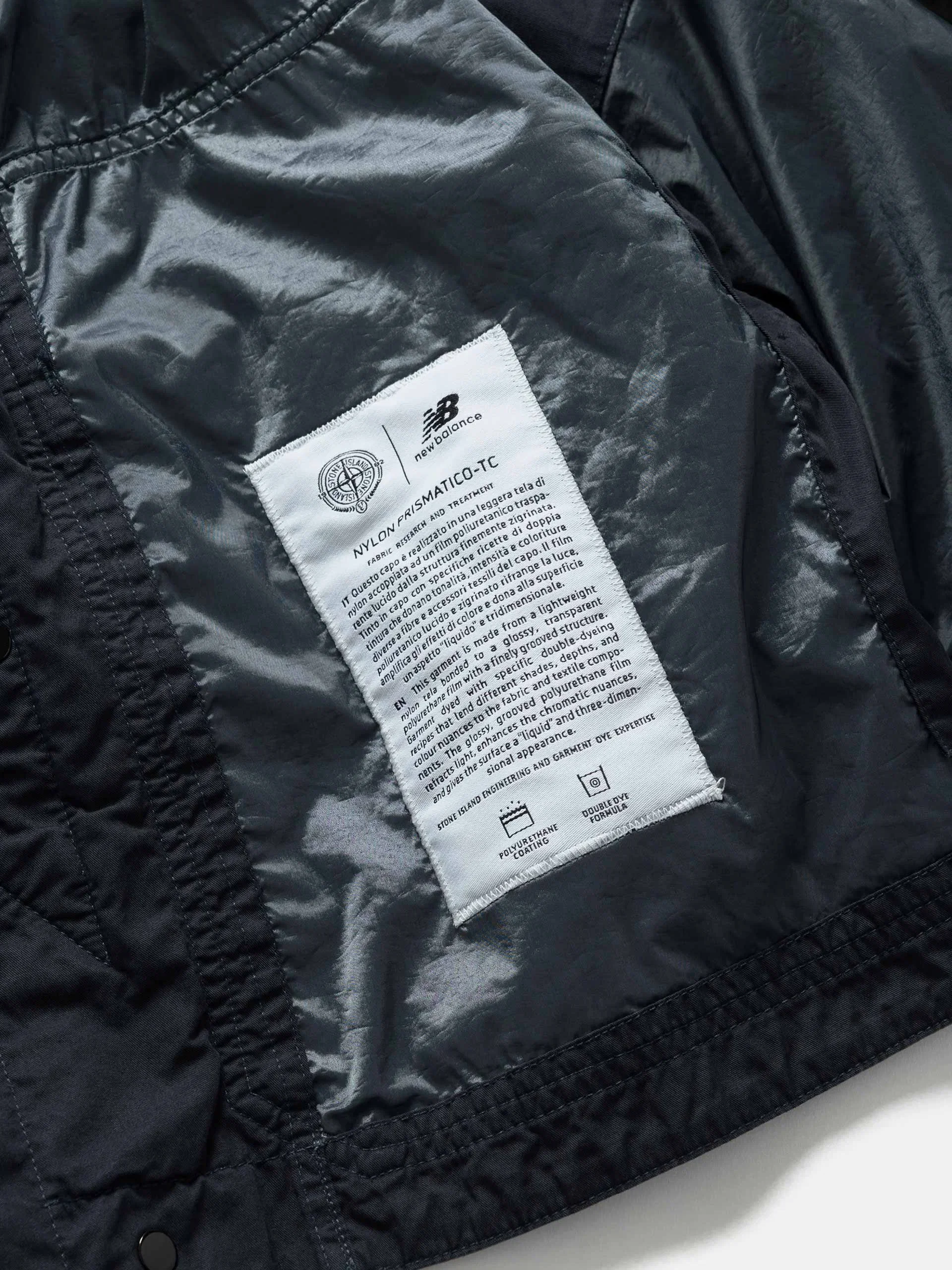 Stone Island x New Balance Nylon Prismatico-TC Hooded Jacket Juniper