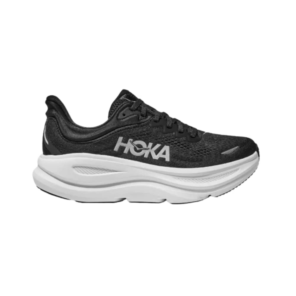 Hoka Bondi 9 Black And White