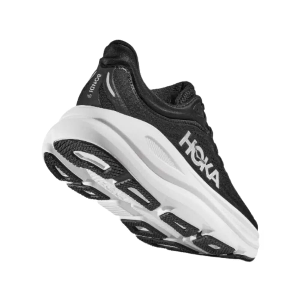 Hoka Bondi 9 Black And White