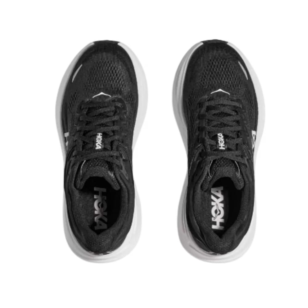 Hoka Bondi 9 Black And White