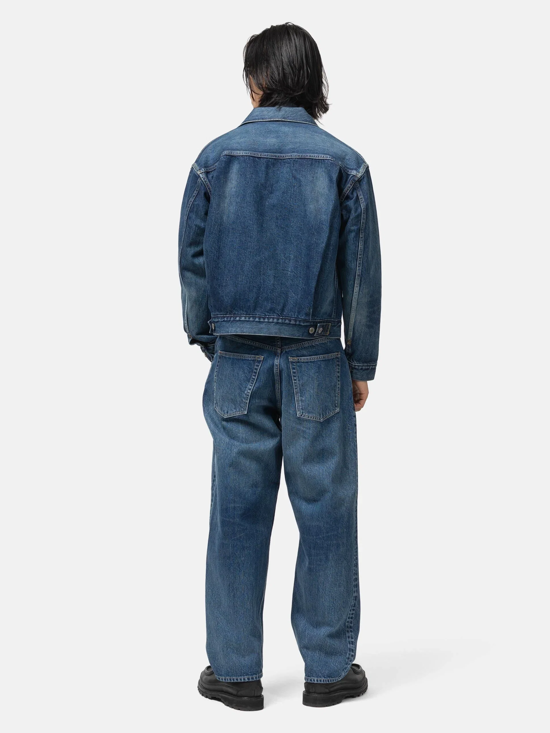 CIOTA Double Pocket Denim Jacket Medium Blue