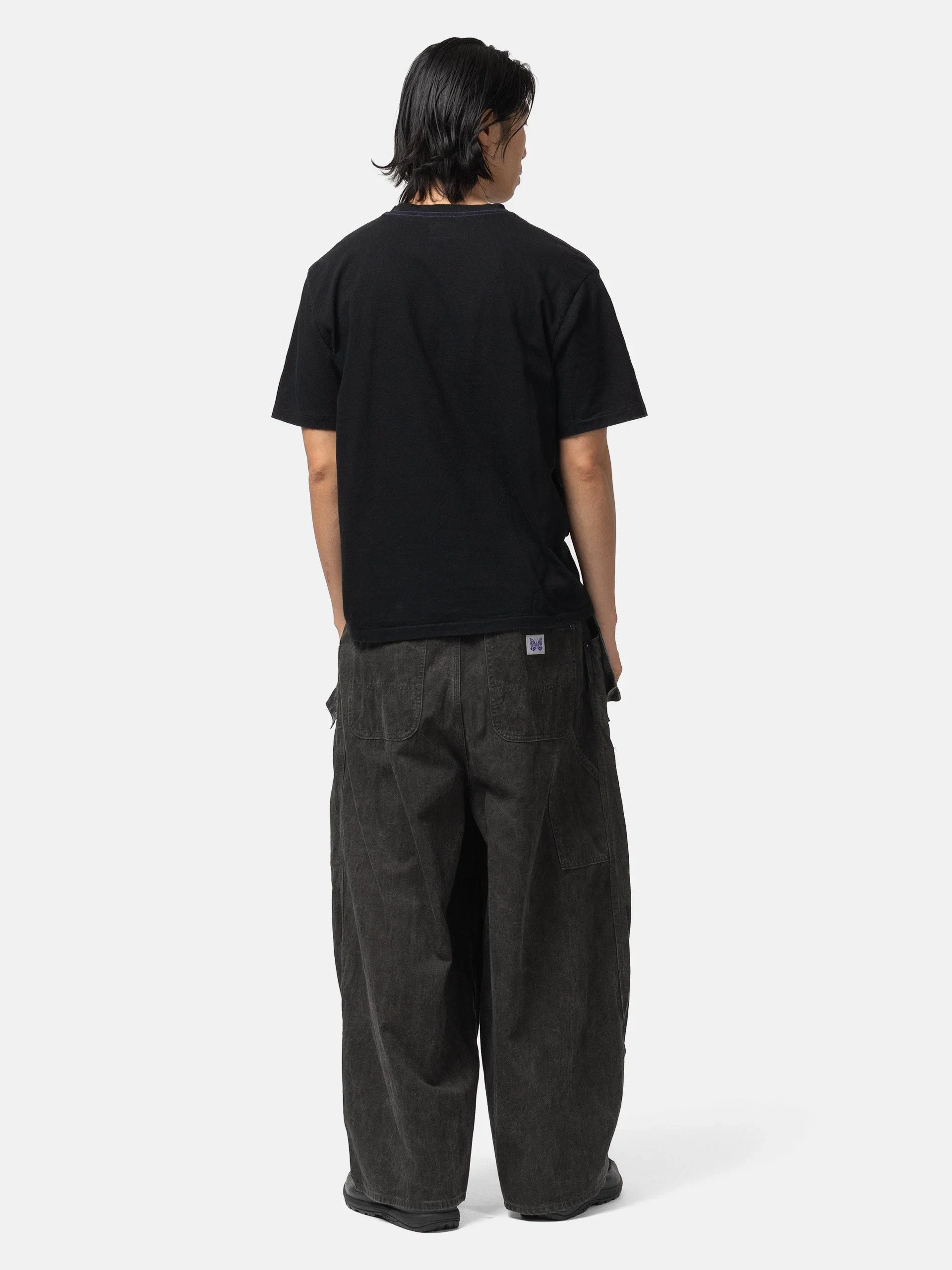 Needles S/S Pocket Tee - Cotton Jersey Black
