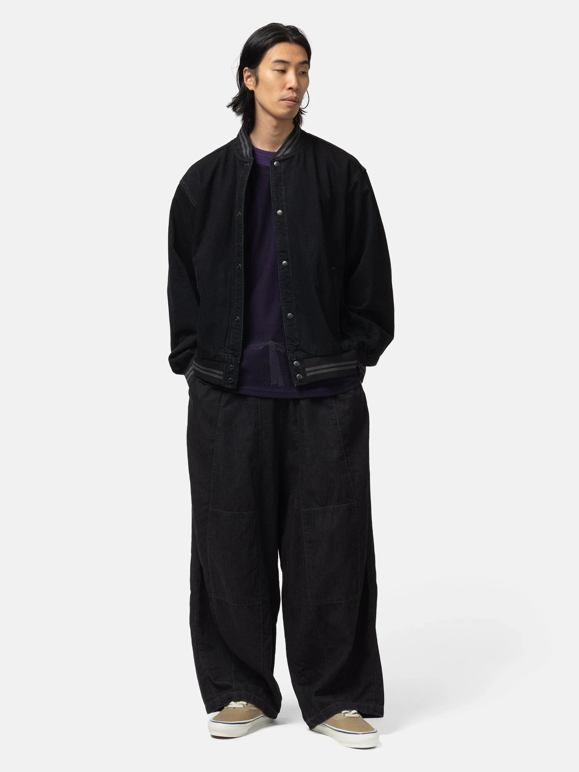Needles B.B. Jacket - 12oz Denim Black