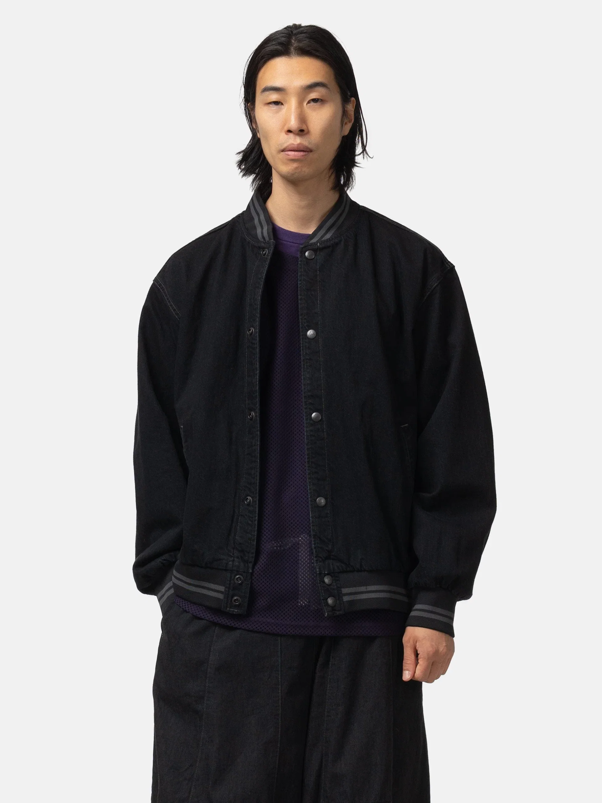 Needles B.B. Jacket - 12oz Denim Black