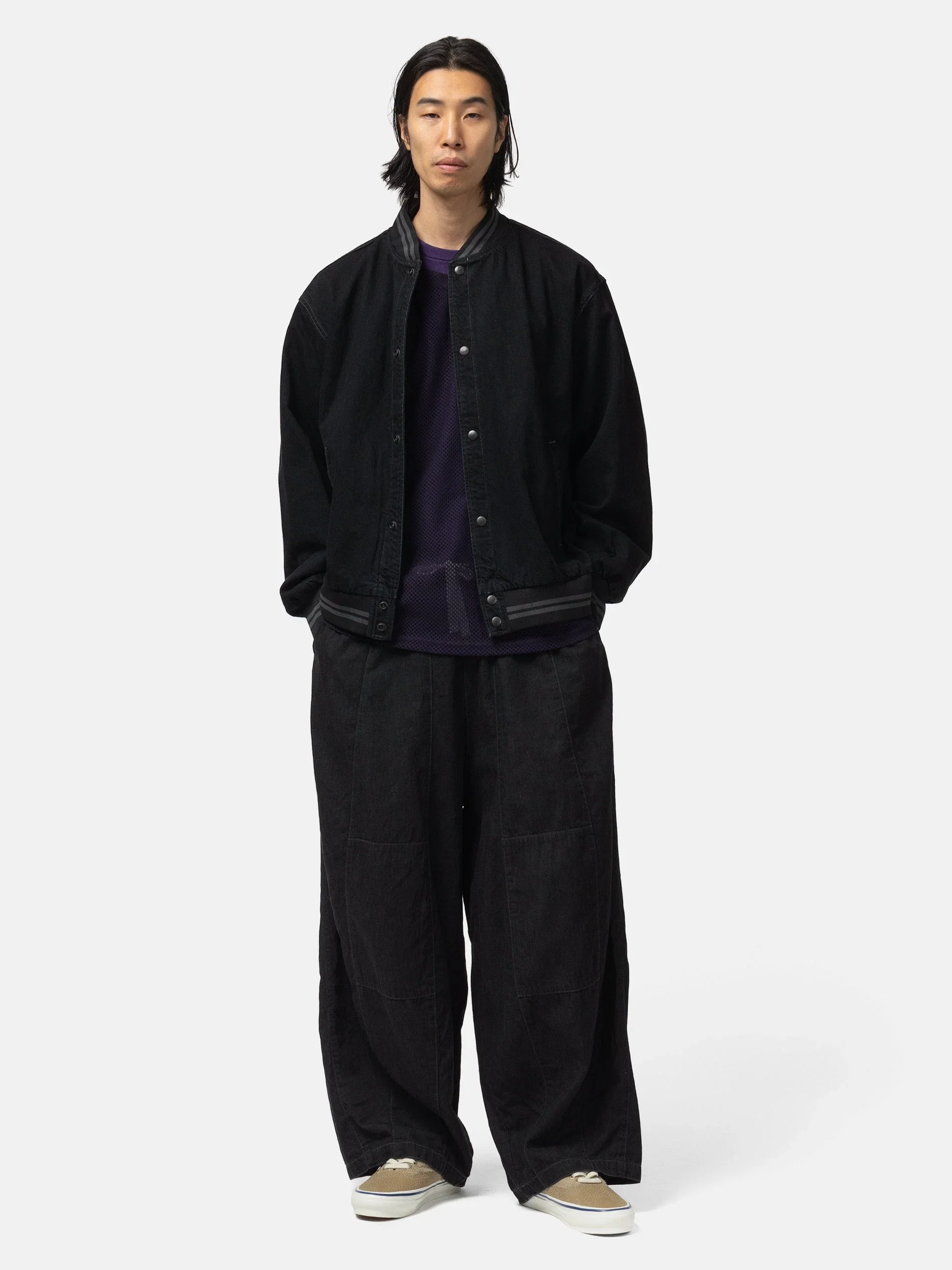 Needles H.D. Pant - 6oz Denim Black