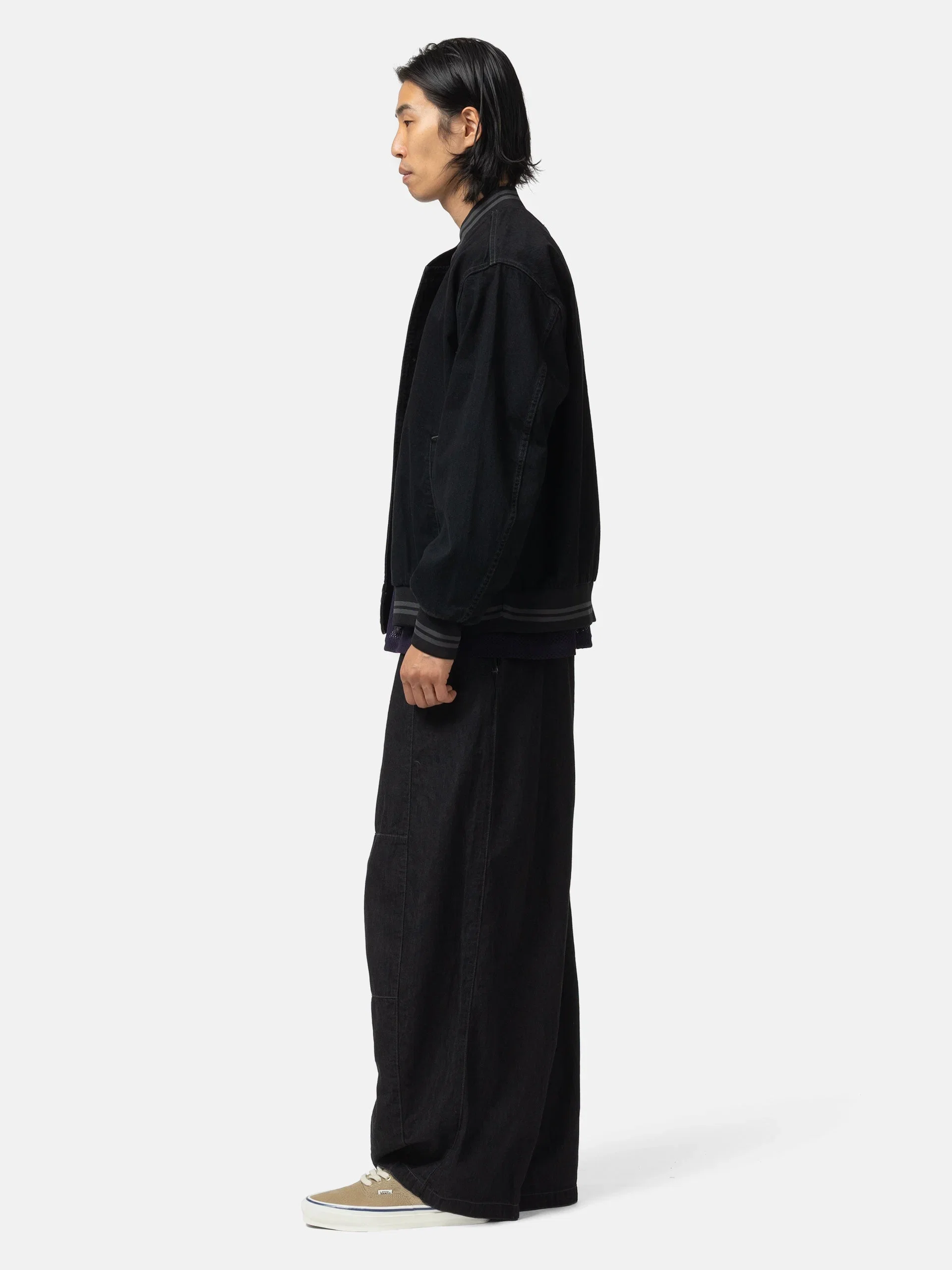 Needles H.D. Pant - 6oz Denim Black