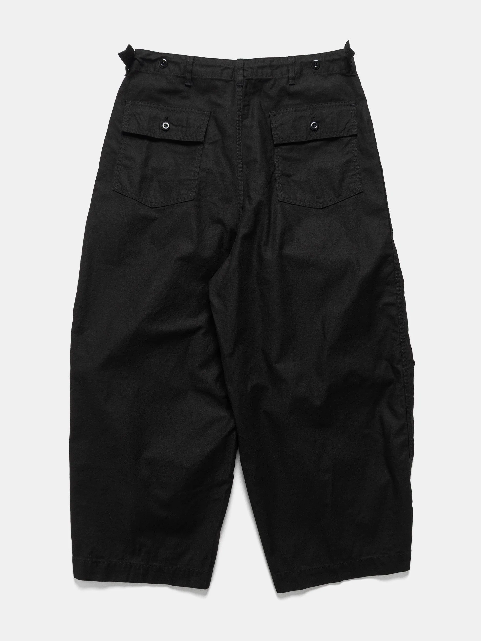 Needles H.D. Pant - Fatigue Black