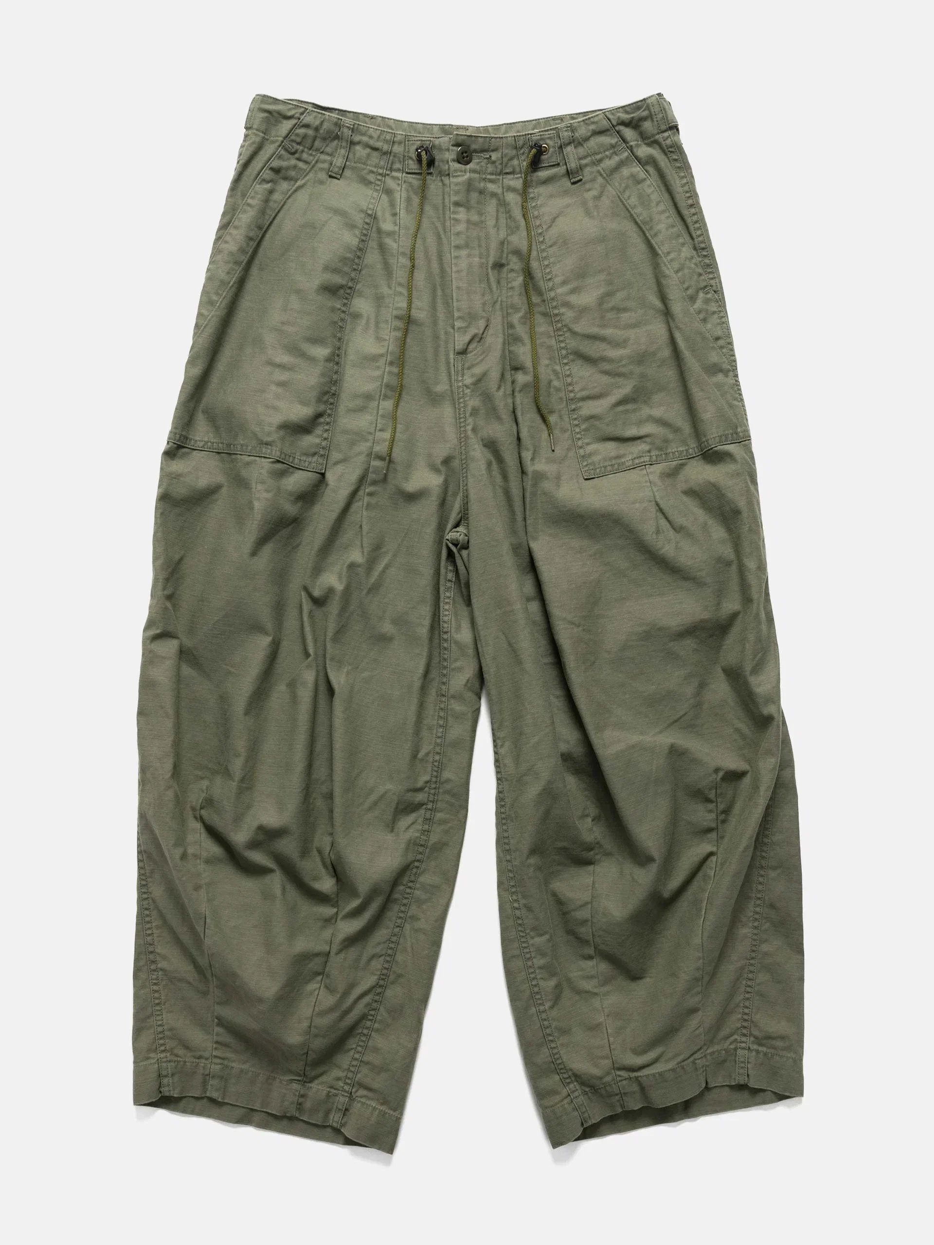 Needles H.D. Pant - Fatigue Olive