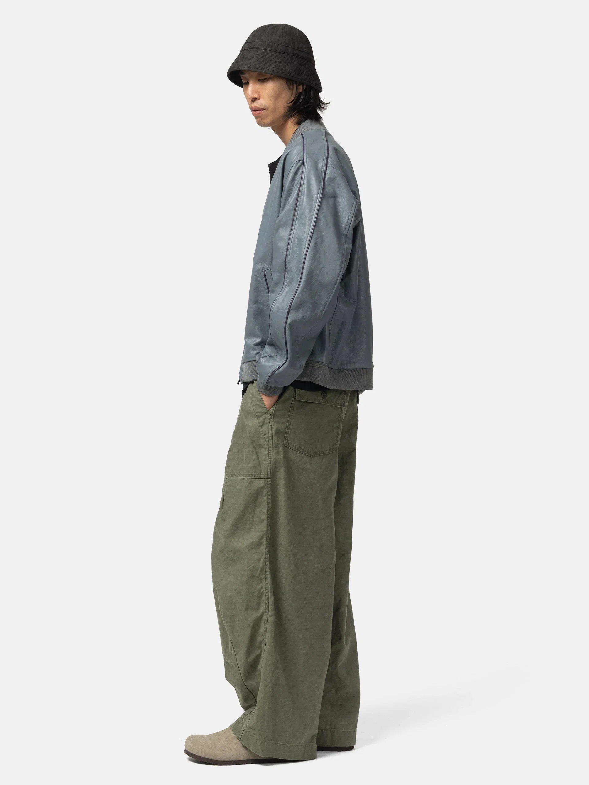 Needles H.D. Pant - Fatigue Olive