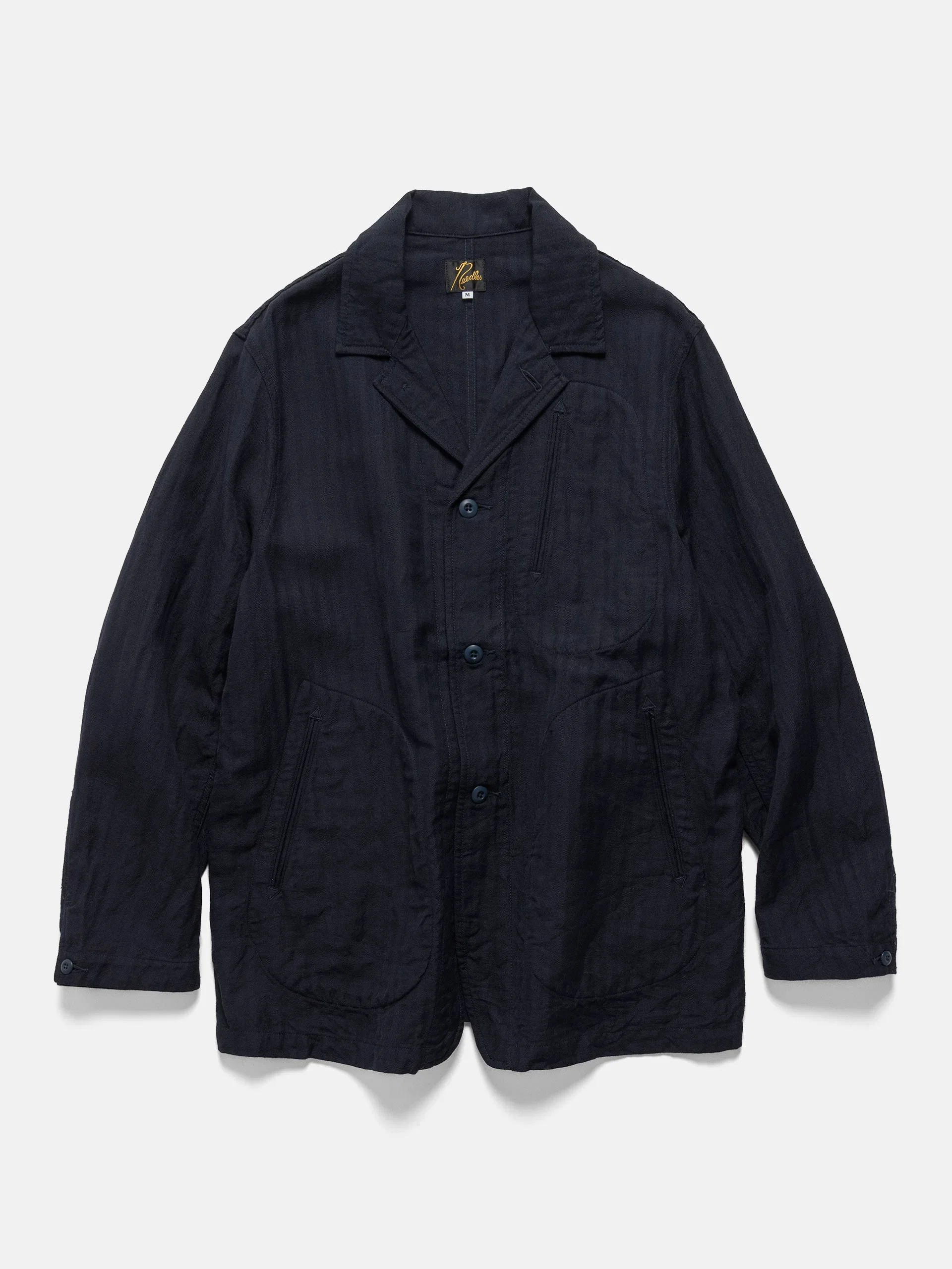 Needles Arrow Jacket - W/L Herringbone Navy