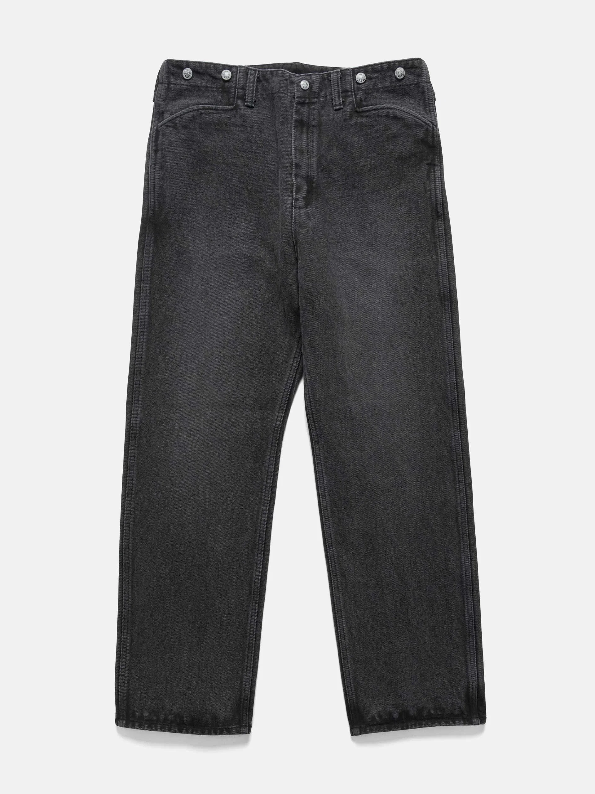 Needles Frisco Pant - Heavy Twill Black