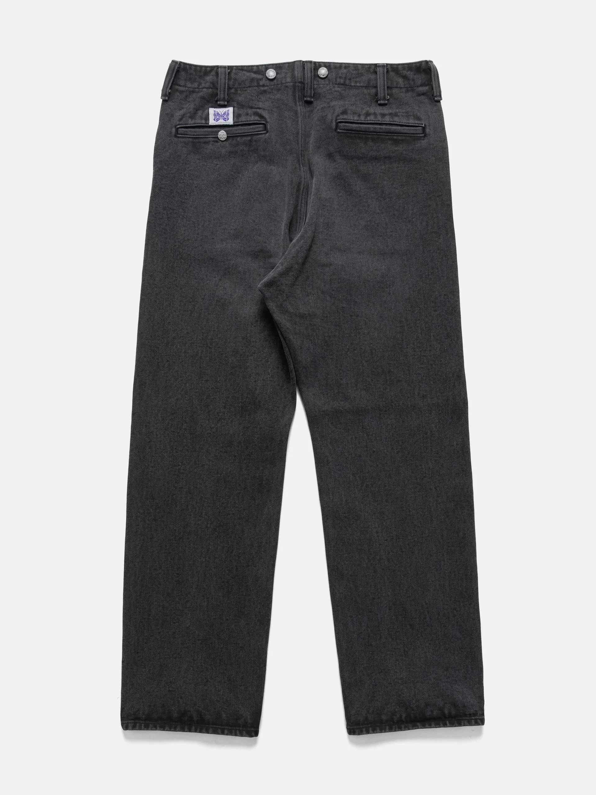 Needles Frisco Pant - Heavy Twill Black