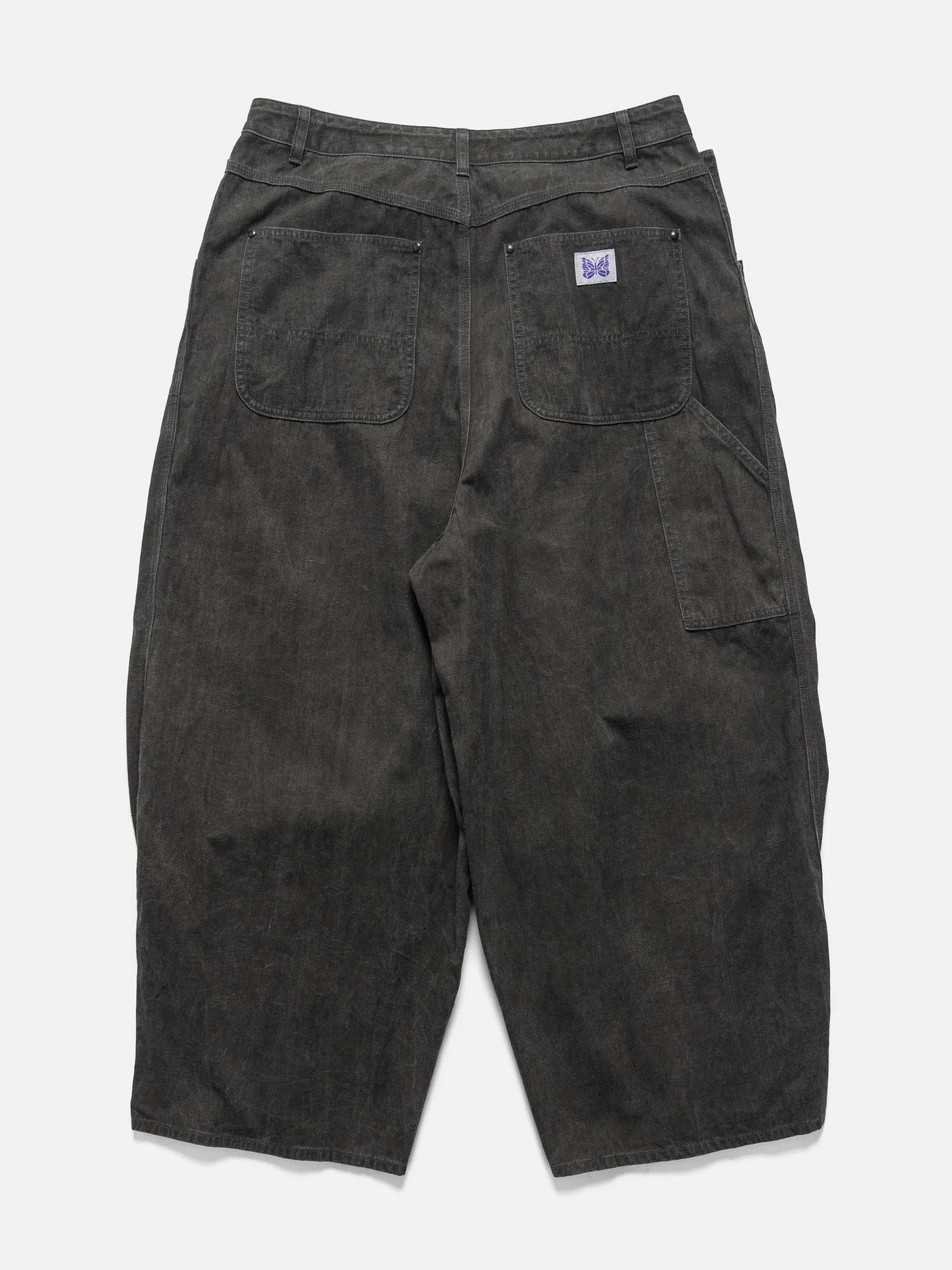 Needles H.D. Apron Painter Pant - C/L Canvas / Sumi Dye Black