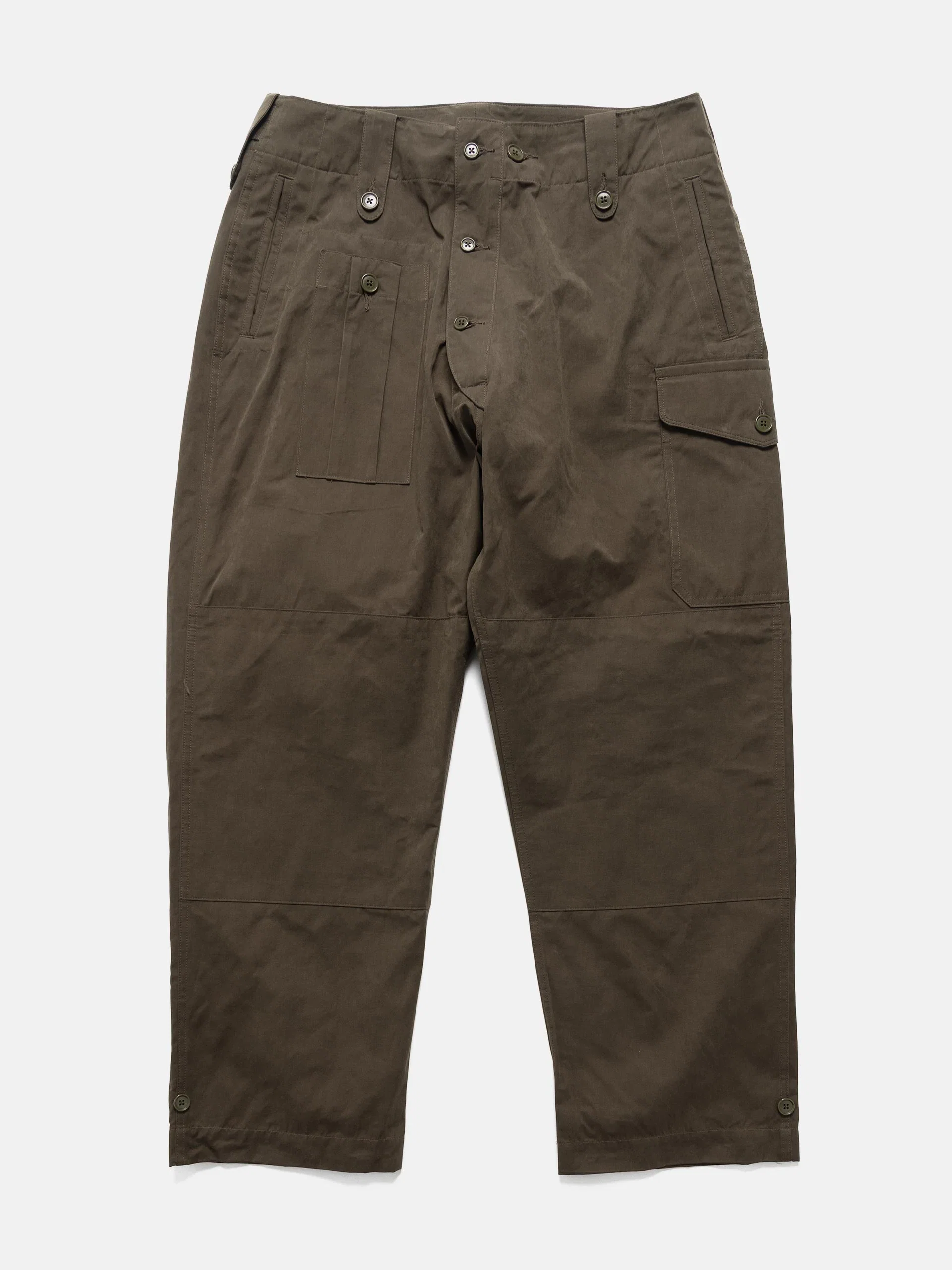 Needles Field Pant - Waxed Cloth Brown