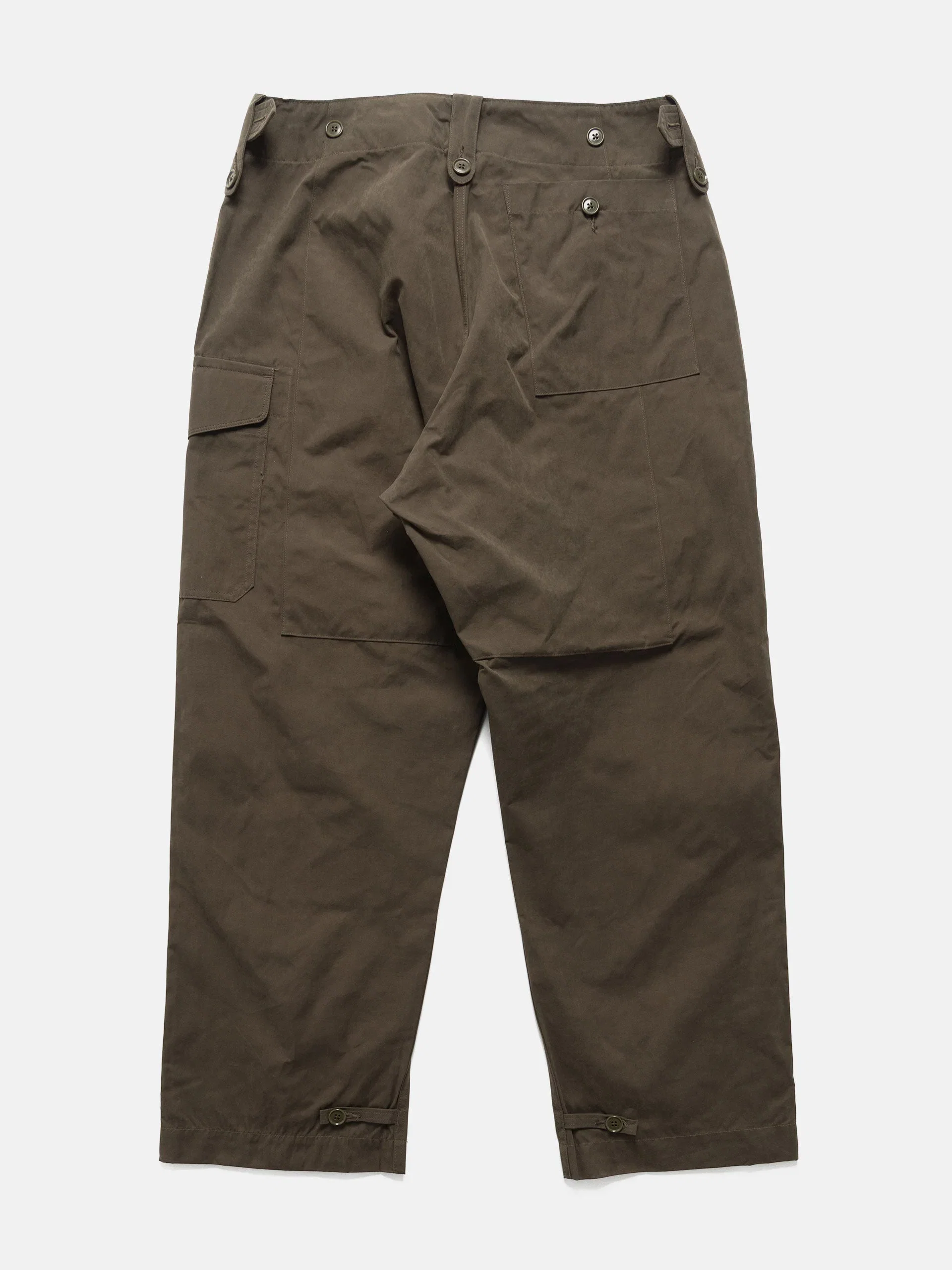 Needles Field Pant - Waxed Cloth Brown
