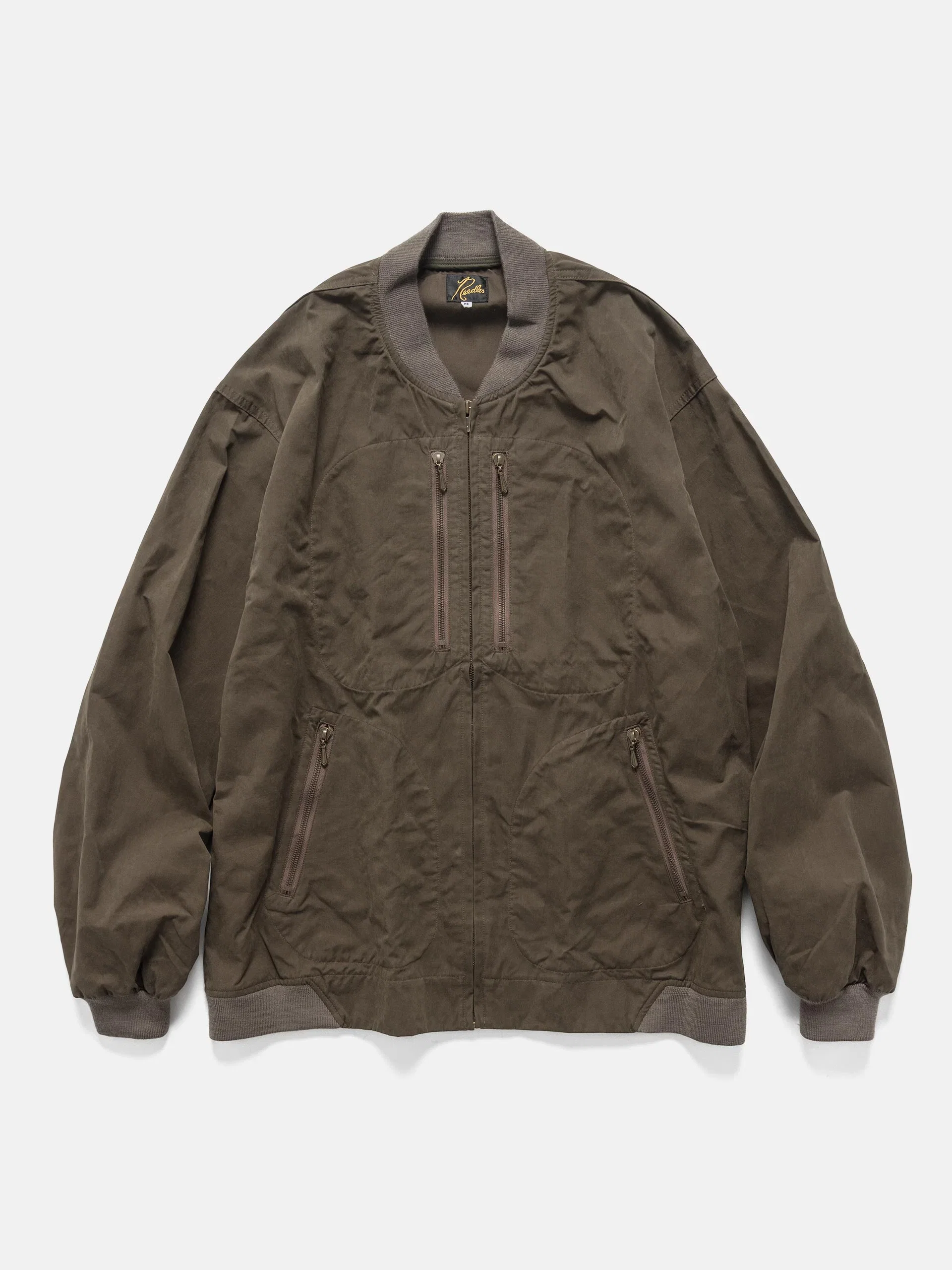 Needles B.B. Jacket - Waxed Cloth Brown