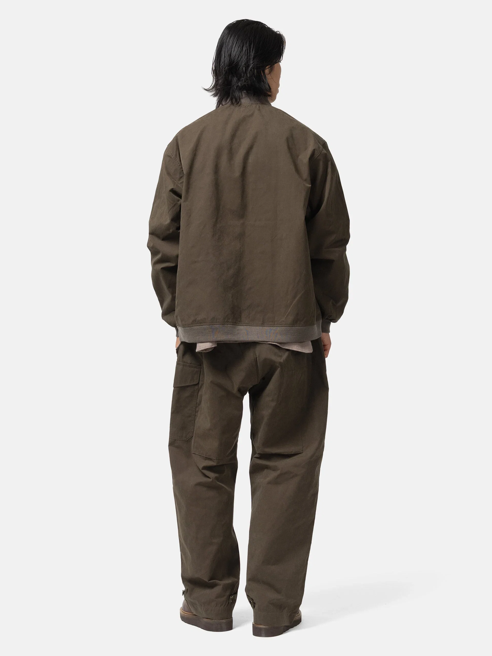 Needles B.B. Jacket - Waxed Cloth Brown