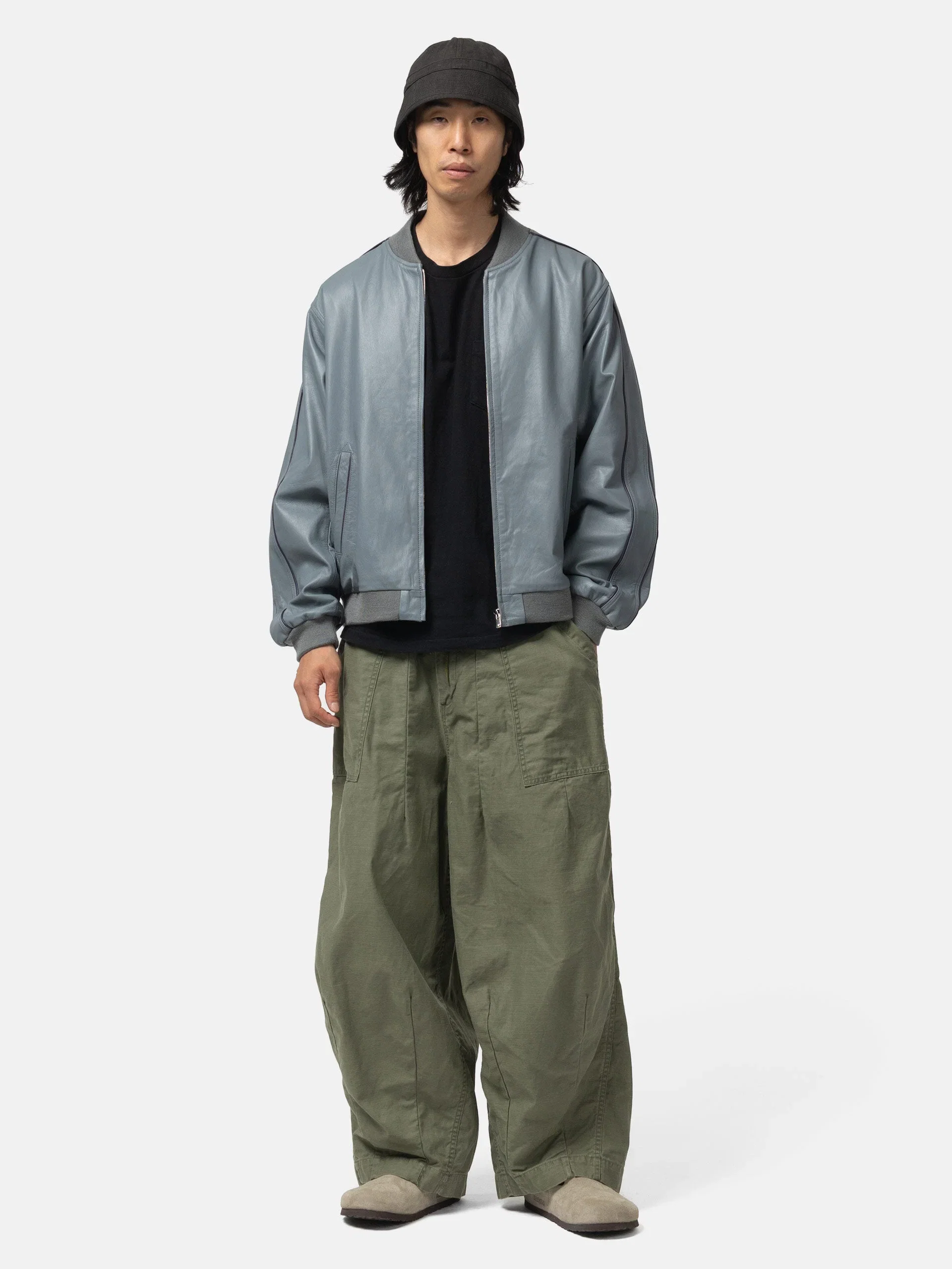 Needles B.B. Jacket - Sheepskin Gray