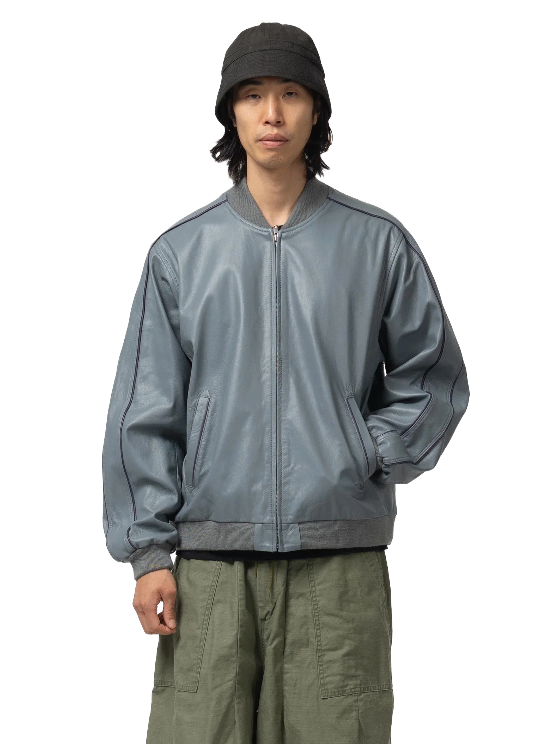 Needles B.B. Jacket - Sheepskin Gray