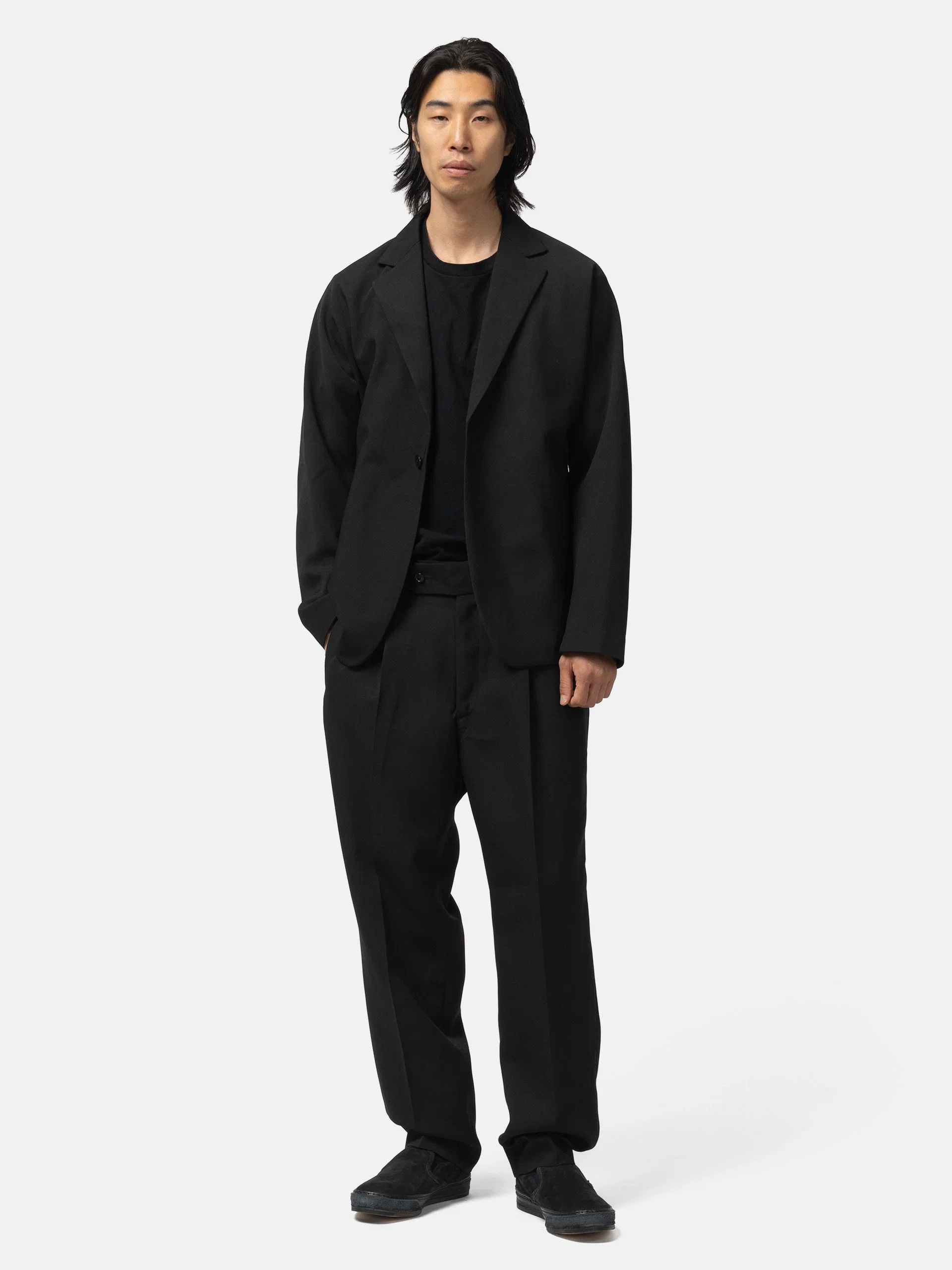 Needles Miles Jacket - Poly Double Cloth Black
