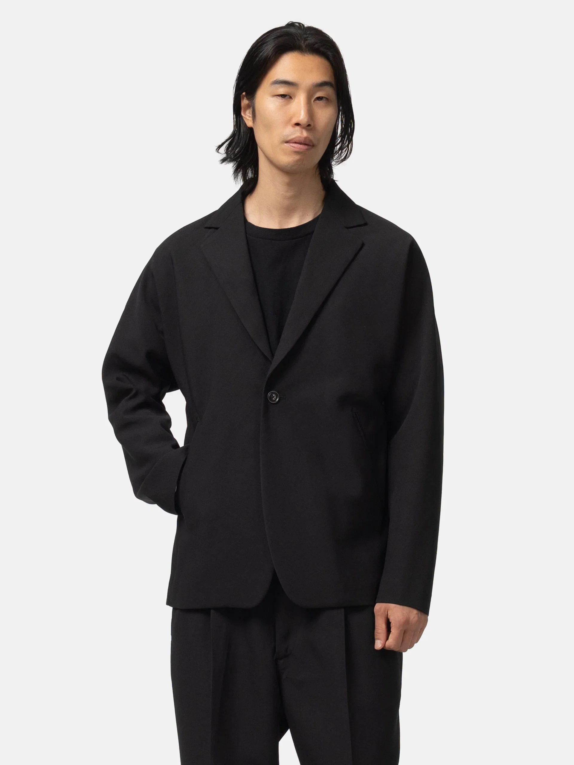 Needles Miles Jacket - Poly Double Cloth Black