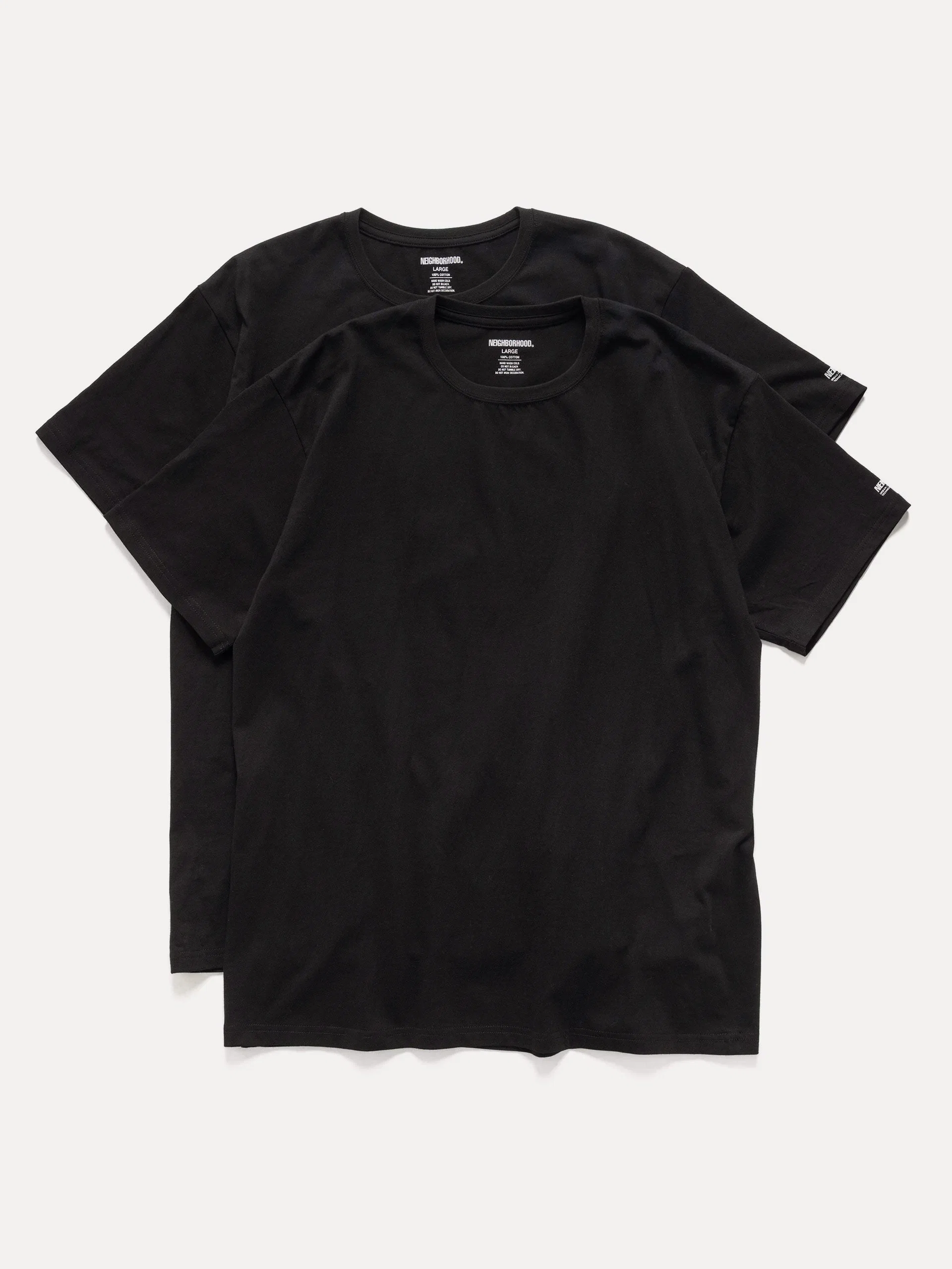 Neighborhood Classic 2Pack Tee SS Black