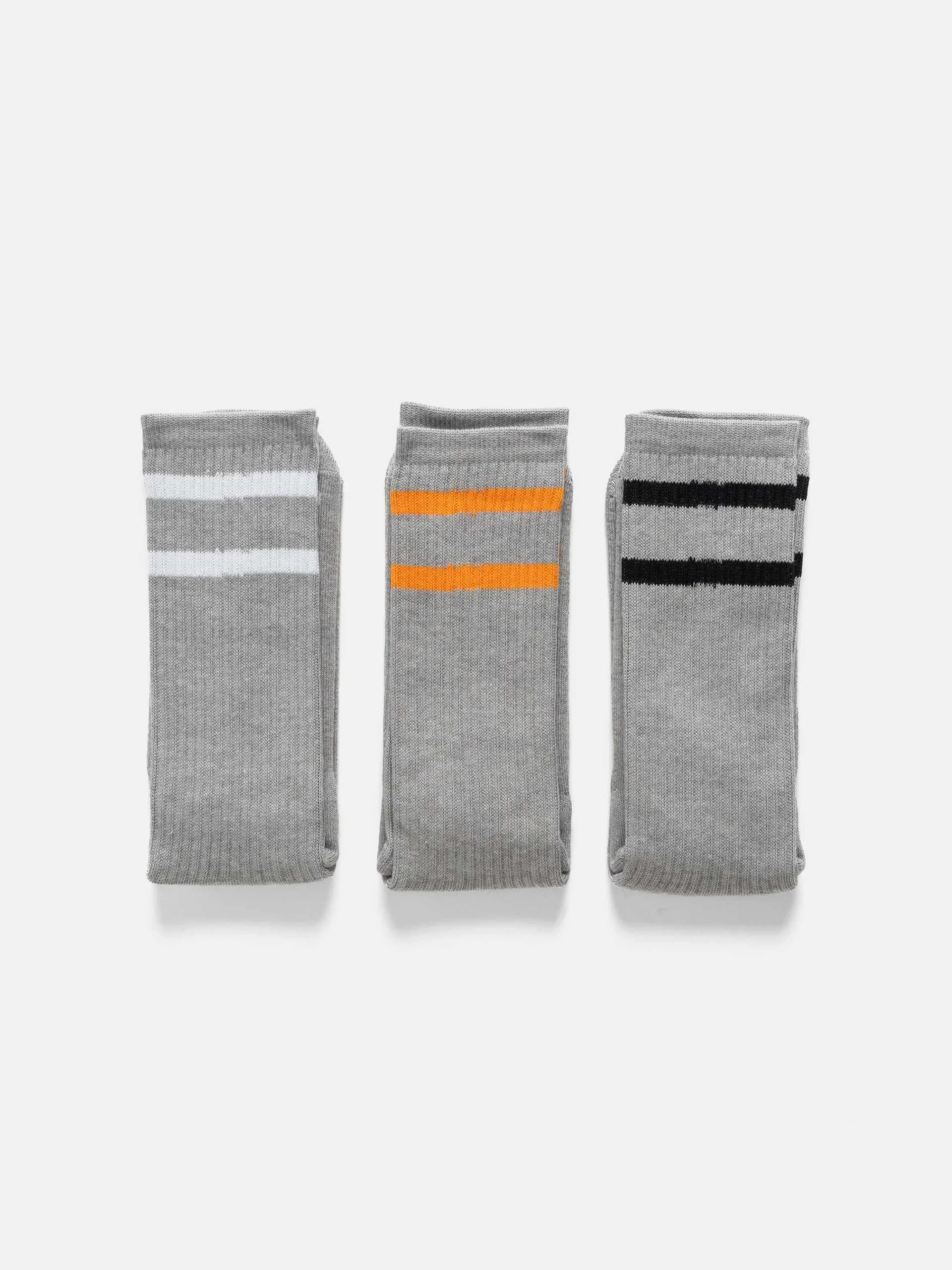 Neighborhood Classic 3Pack Socks Gray