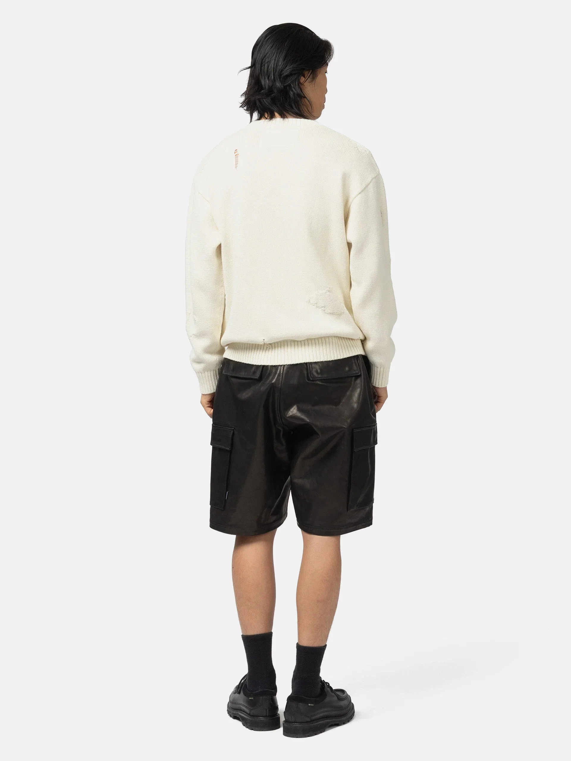 Neighborhood Savage Crewneck Sweater White