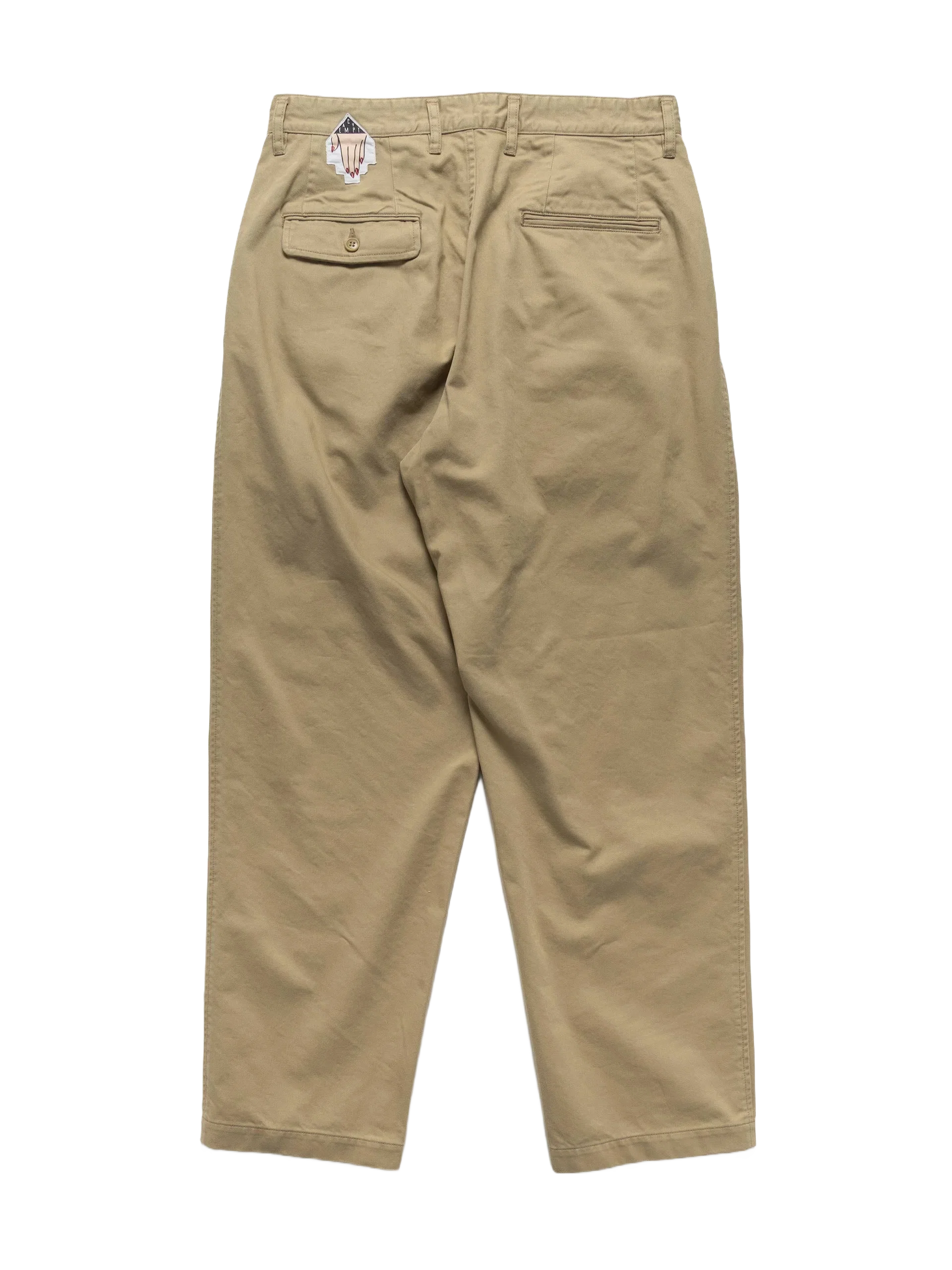 Cav Empt Two Tuck Pants Beige