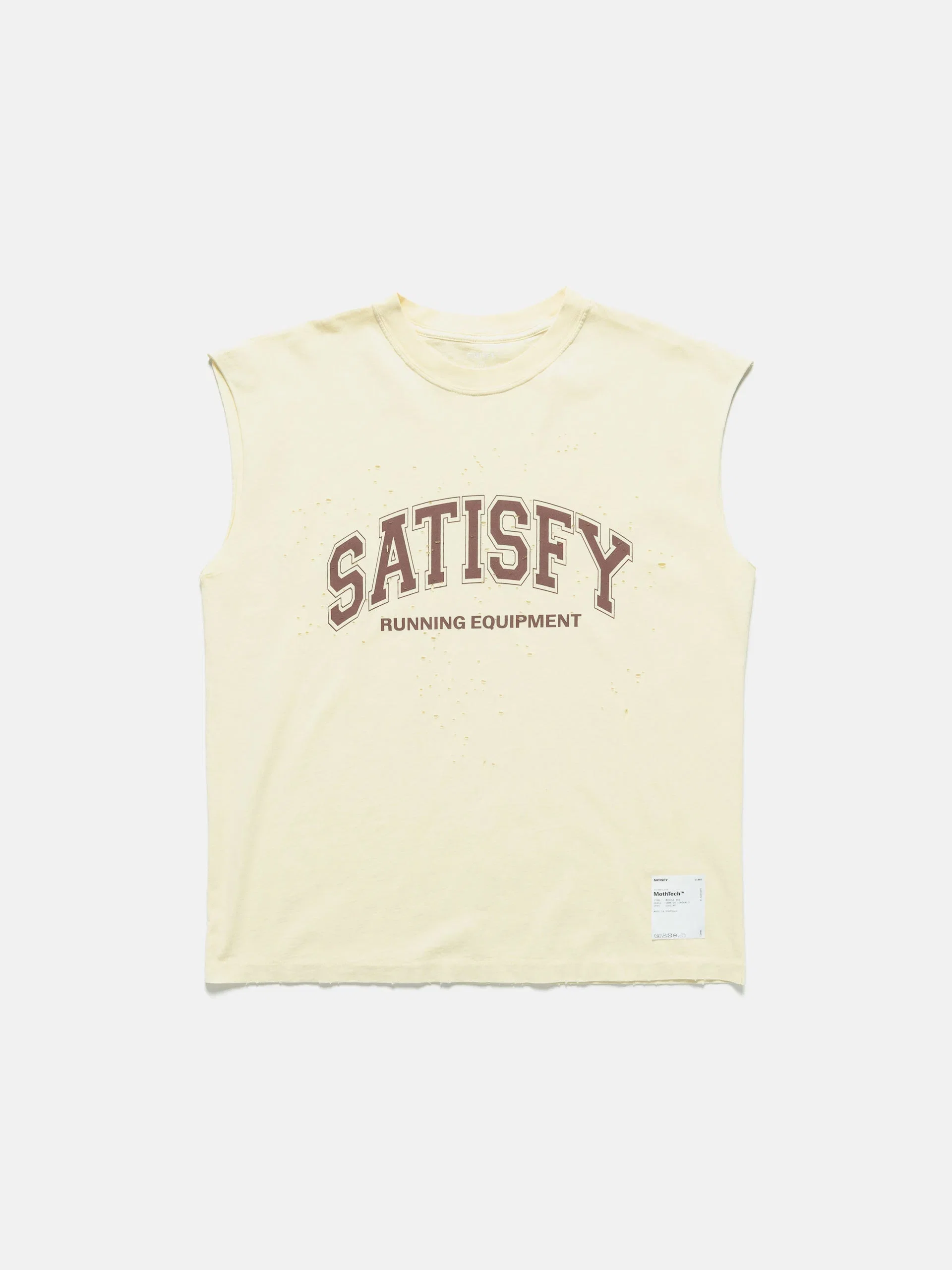 Satisfy MothTech™ Muscle Tee Aged Transparent Yellow