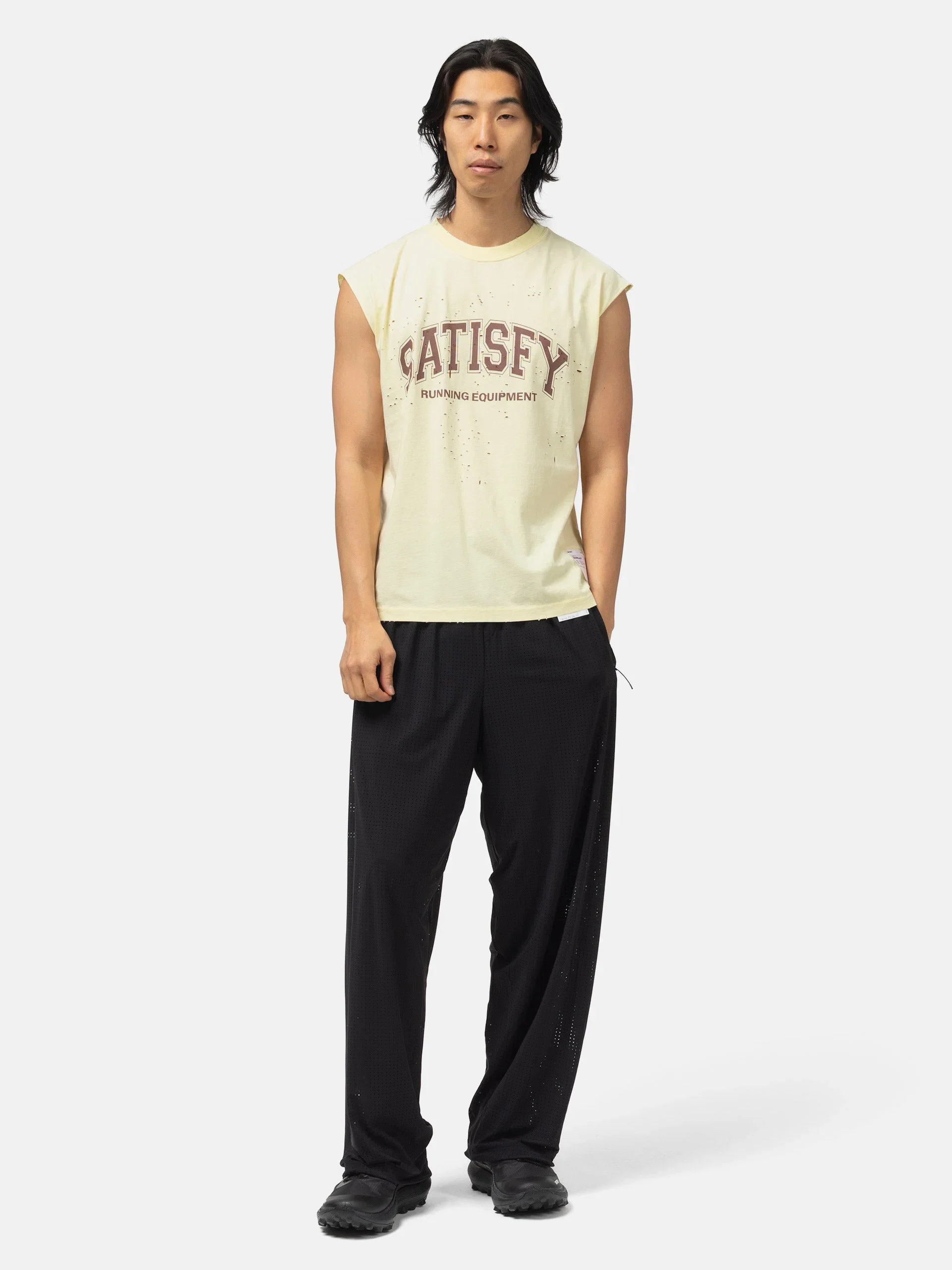Satisfy MothTech™ Muscle Tee Aged Transparent Yellow