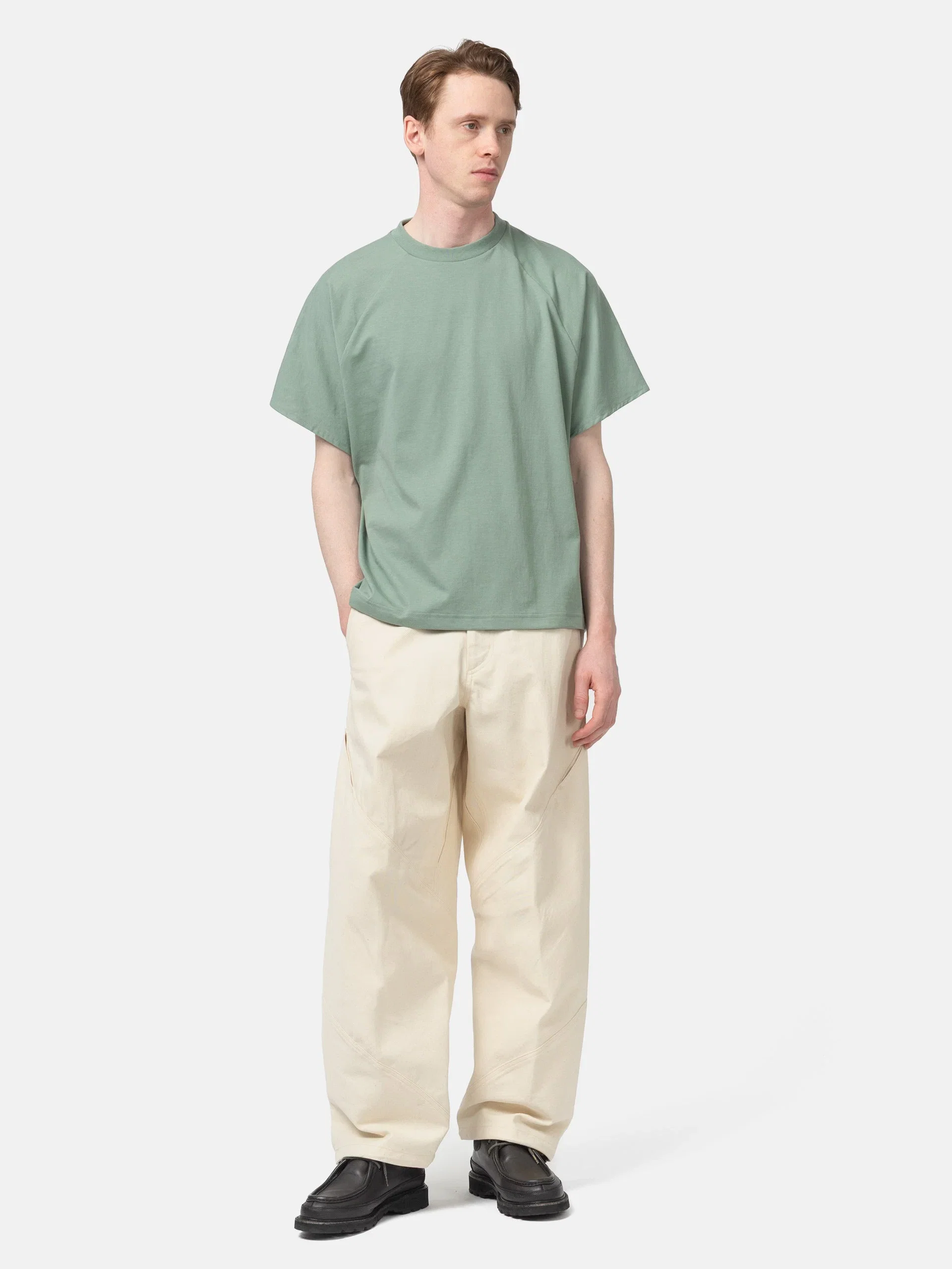 Goldwin 0 Helicoid T-shirt Aloe