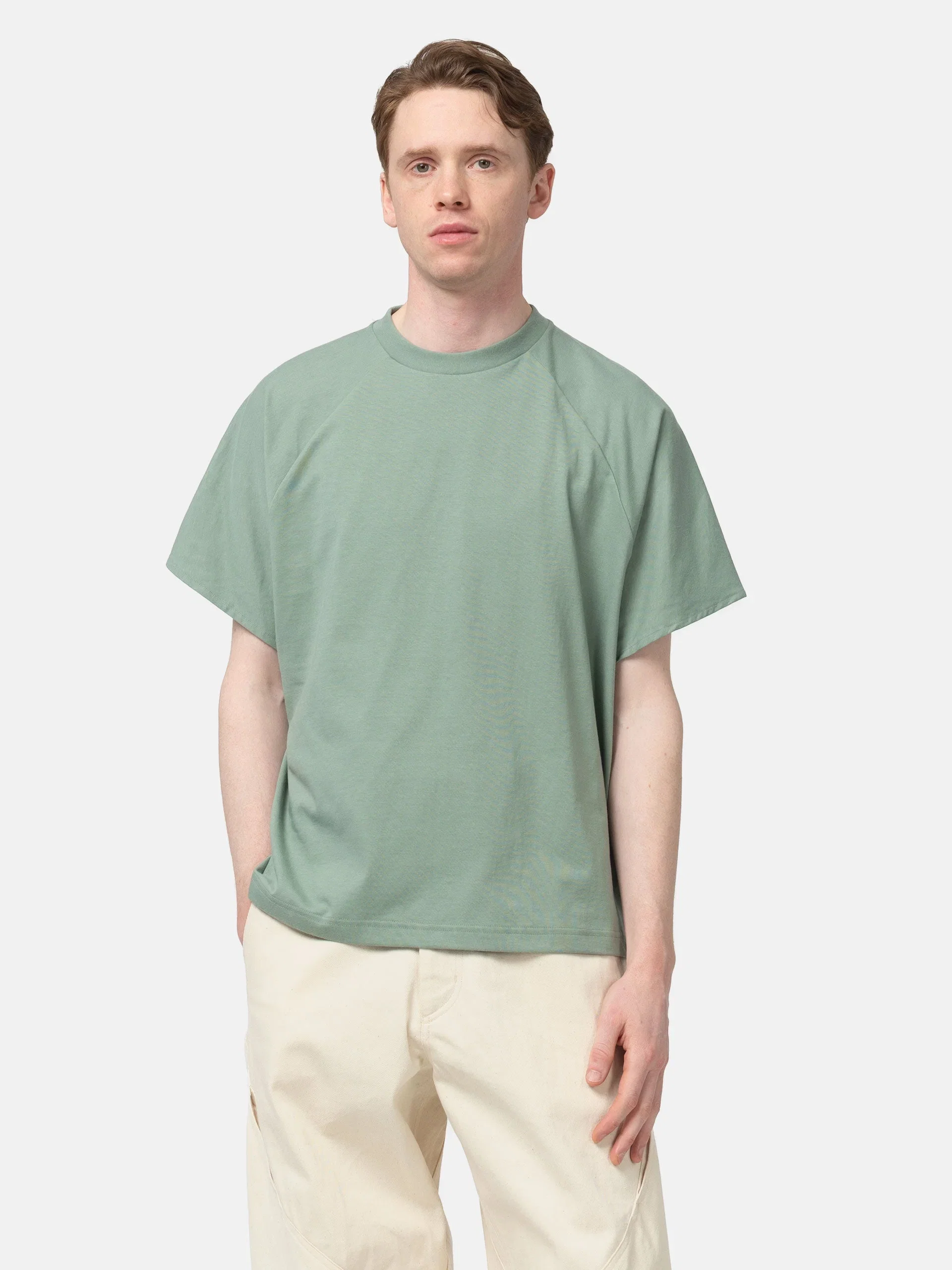 Goldwin 0 Helicoid T-shirt Aloe
