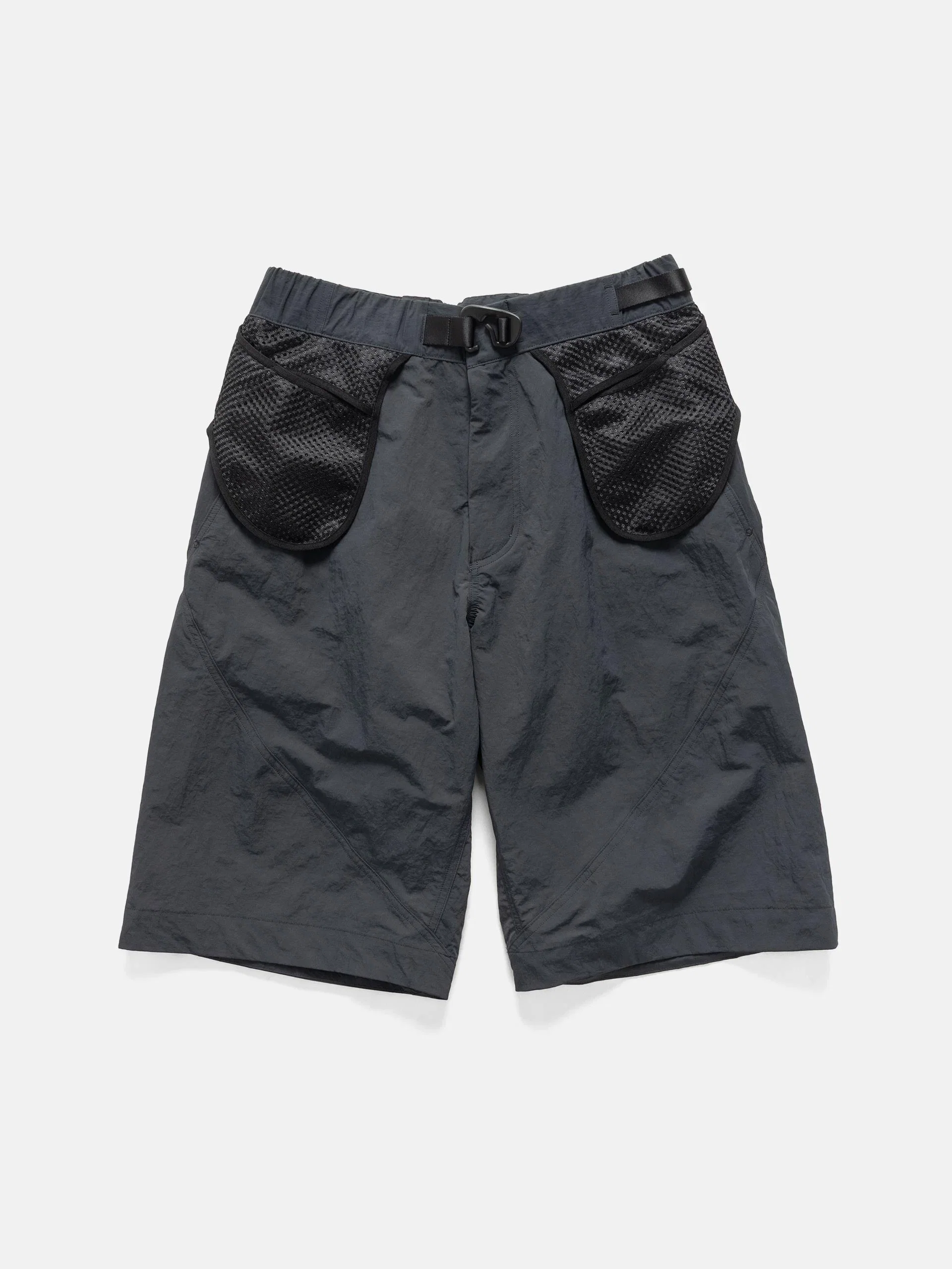 Goldwin 0 Helicoid Pocket Shorts Ink Black