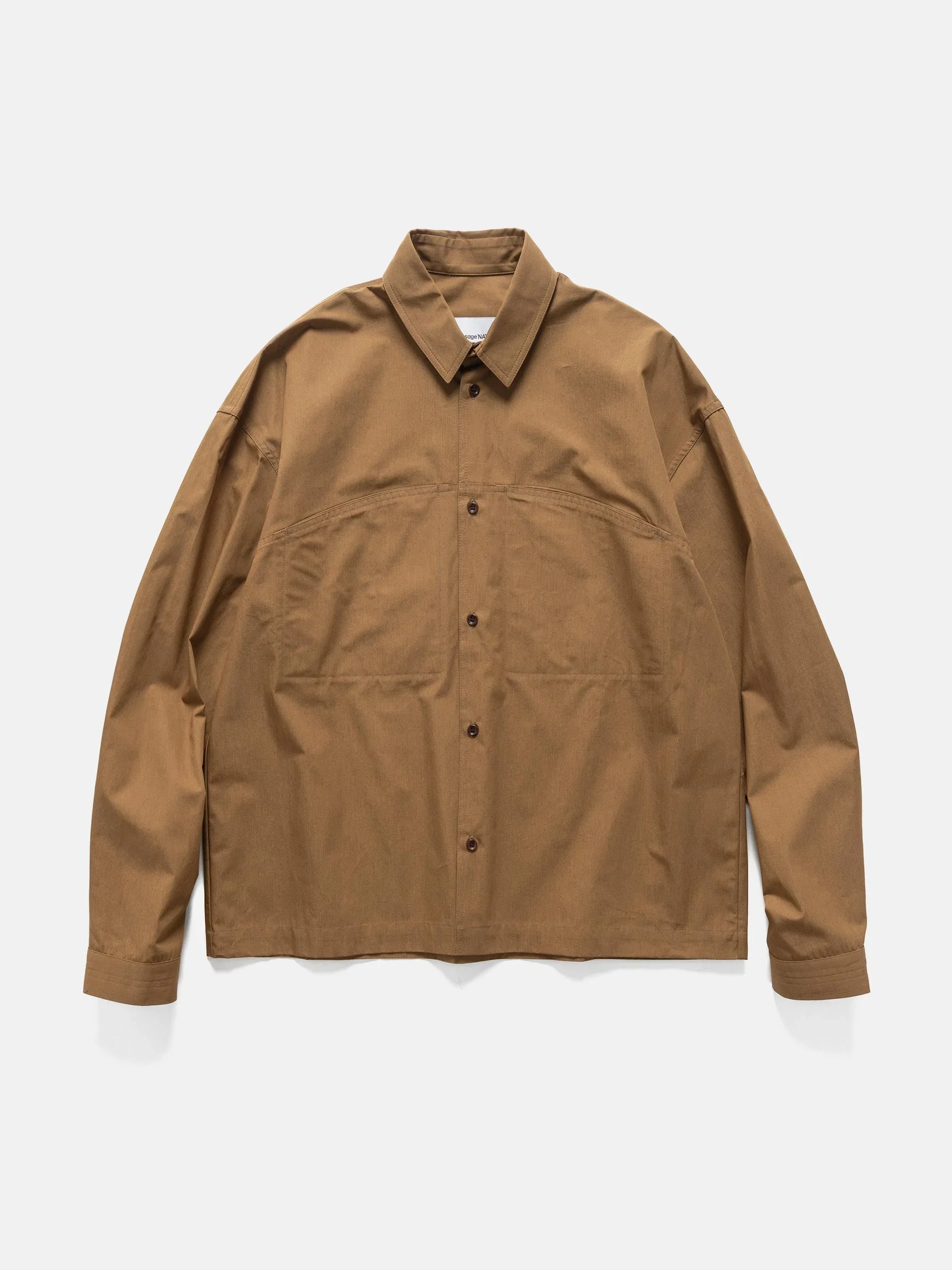 SAGE NATION Oval Shirt Tan