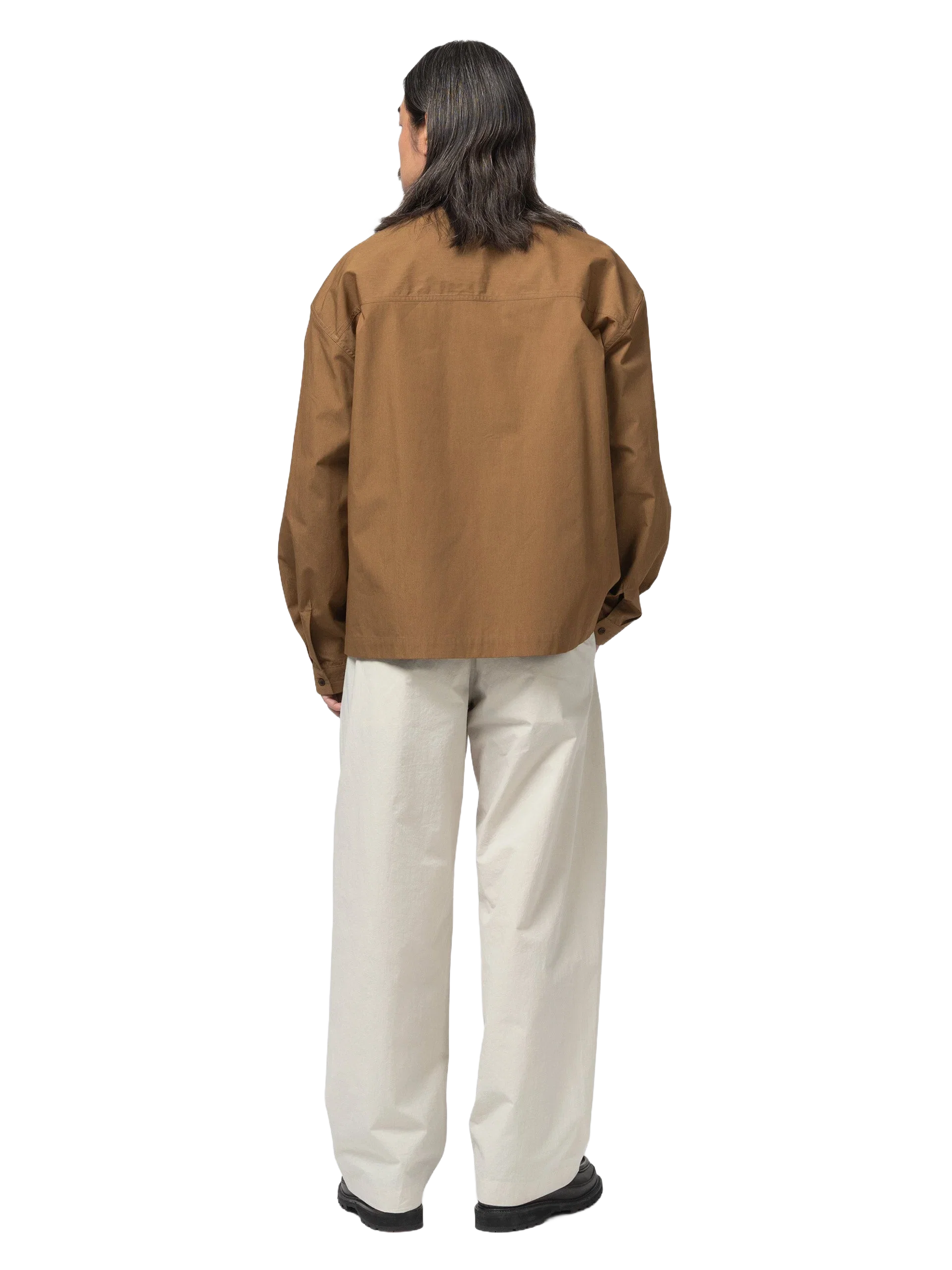 SAGE NATION Oval Shirt Tan